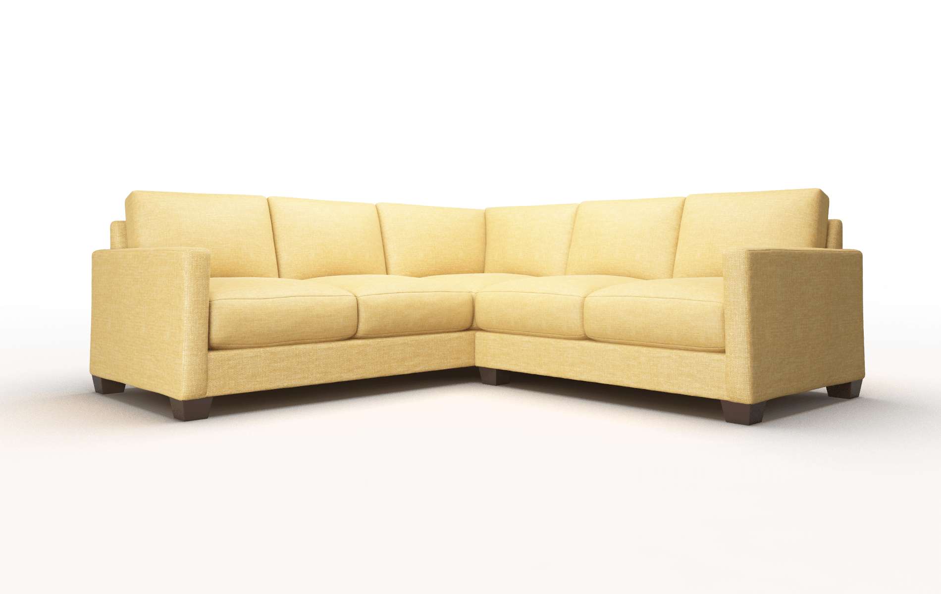 Dresden Jade 400 Sectional espresso legs 1
