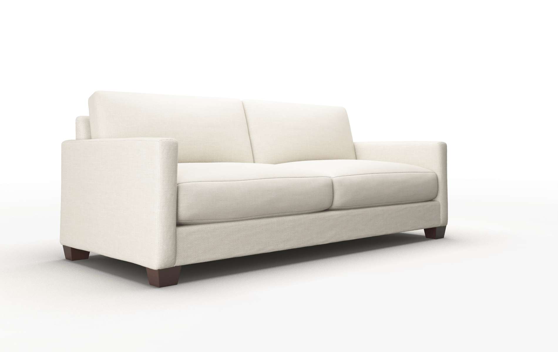 Dresden Keylargo Almond Sofa espresso legs 2