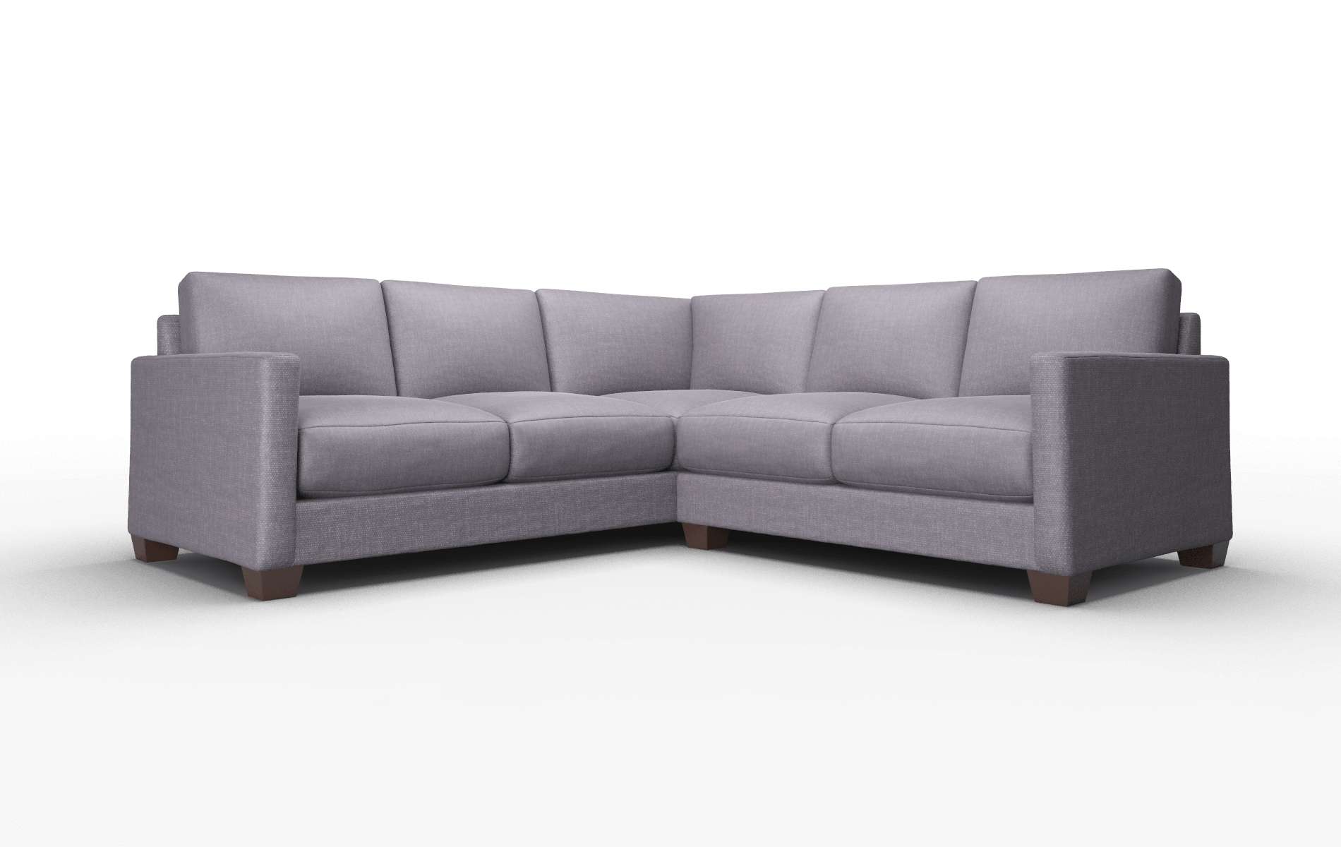 Dresden Keylargo Grape Sectional espresso legs 1