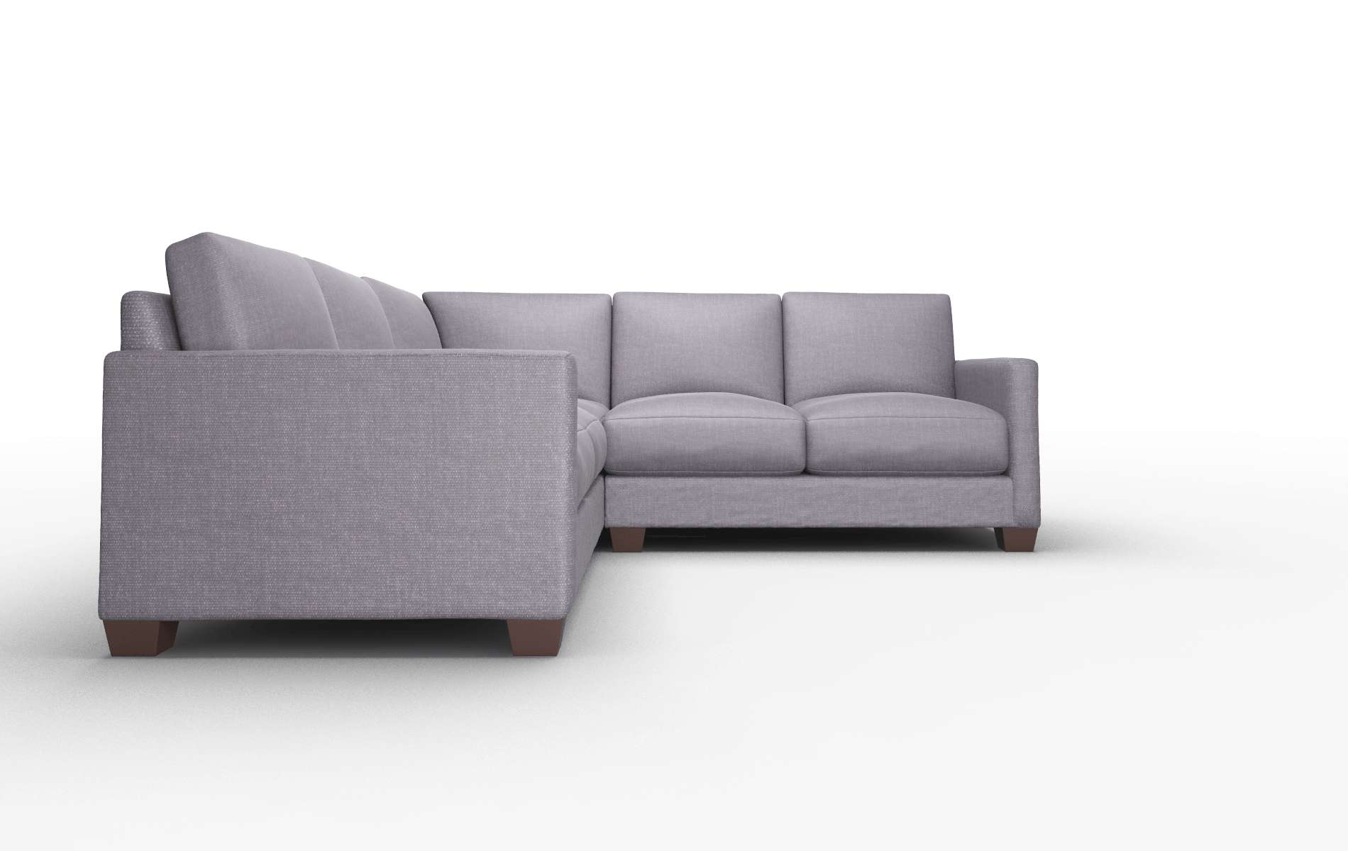 Dresden Keylargo Grape Sectional espresso legs 2