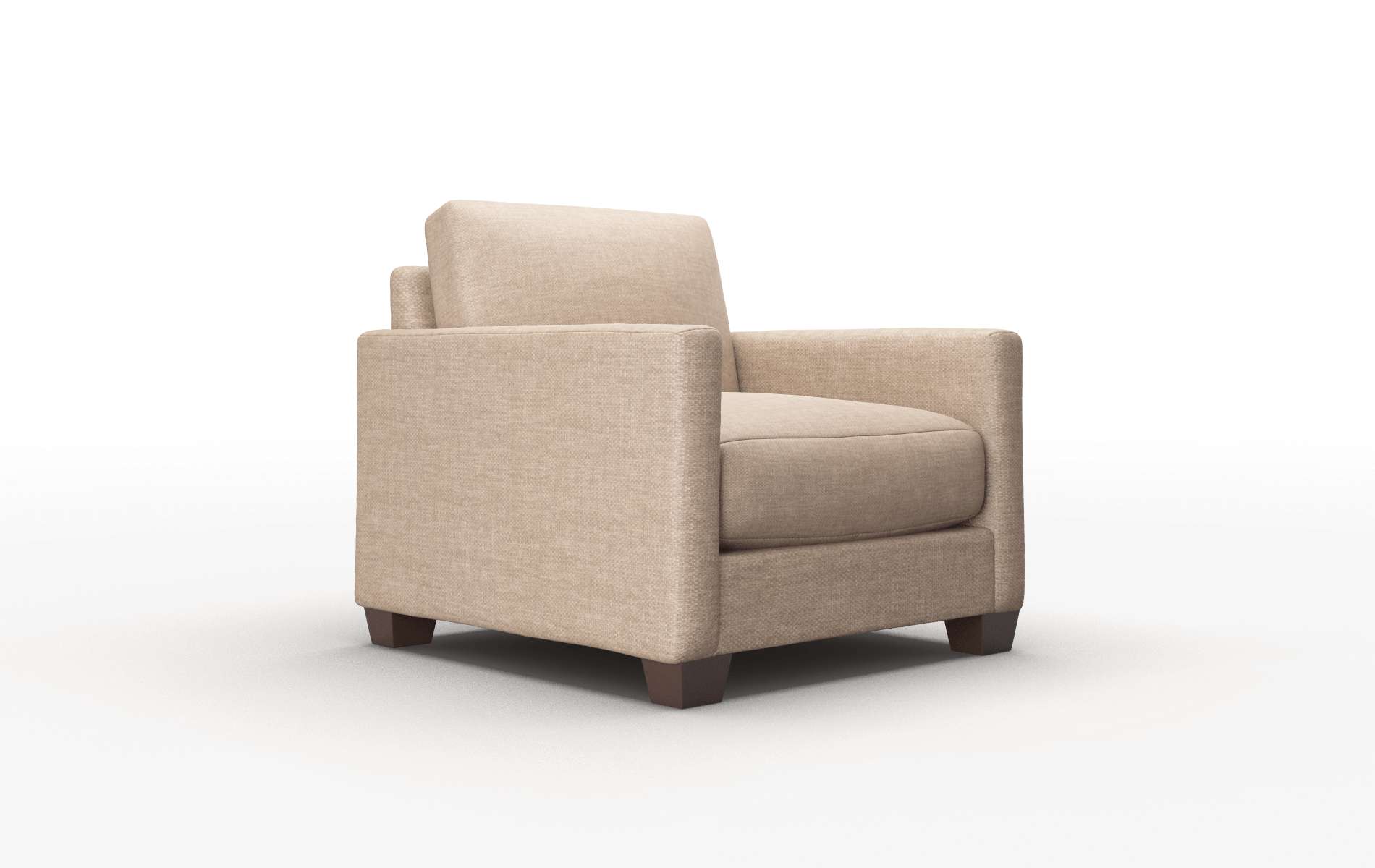 Dresden Keylargo Mink Chair espresso legs 2