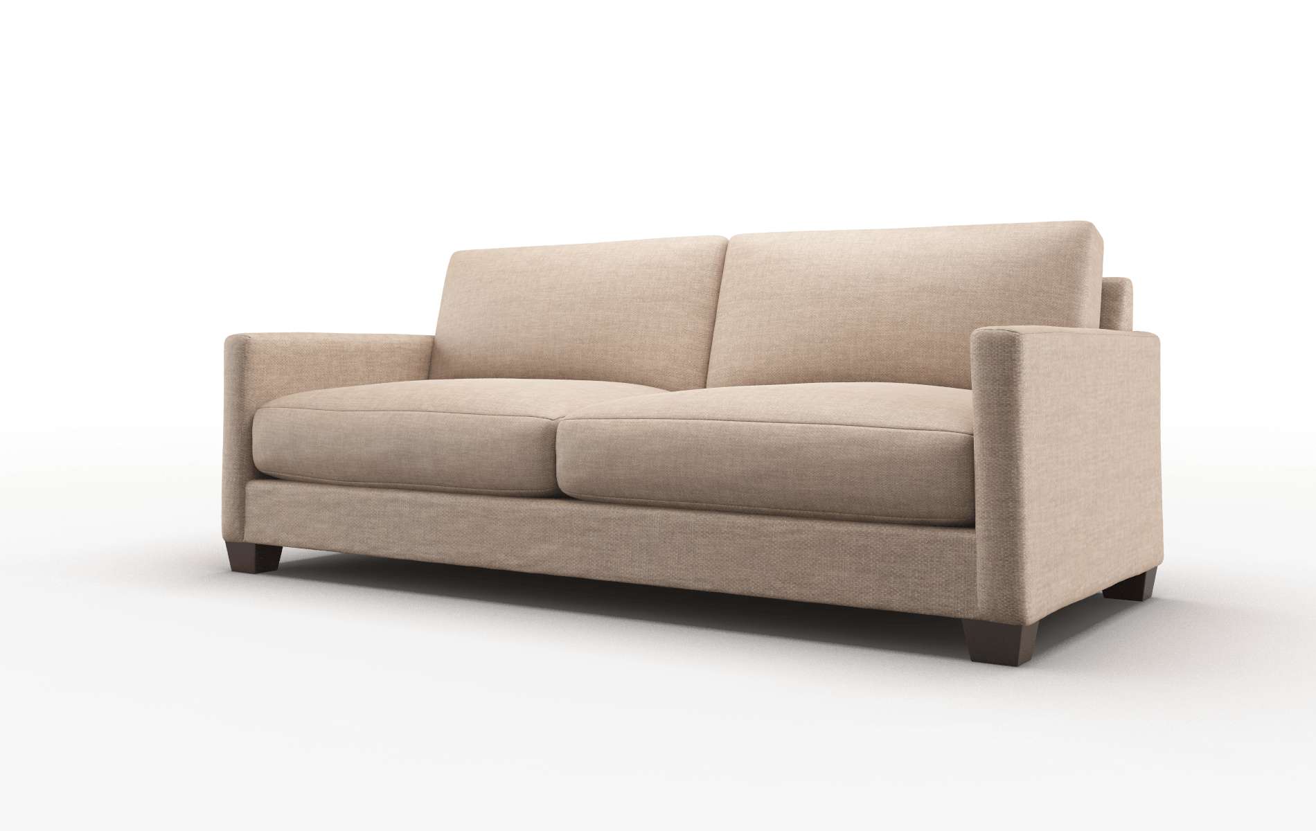 Dresden Keylargo Mink Sofa espresso legs 4