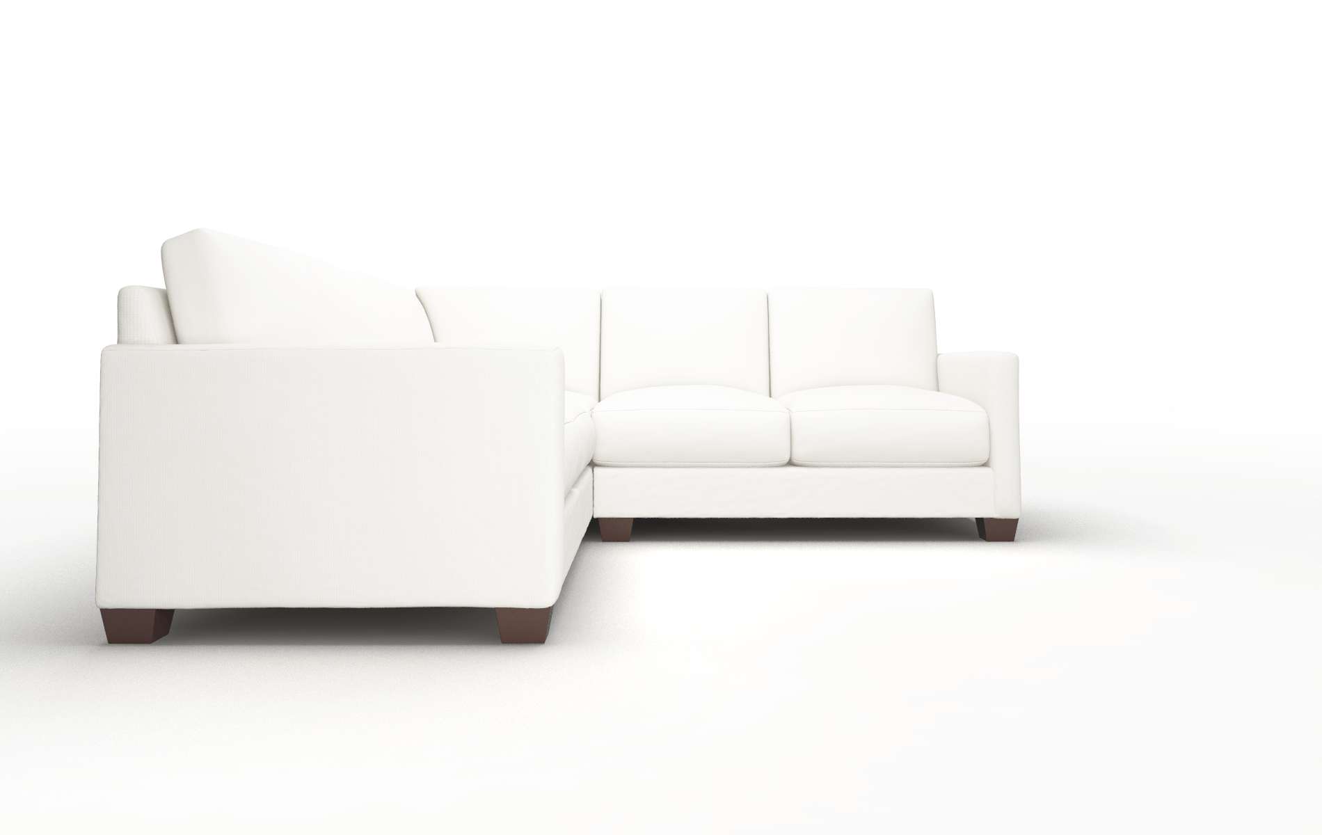Dresden Keylargo Oatmeal Sectional espresso legs 2