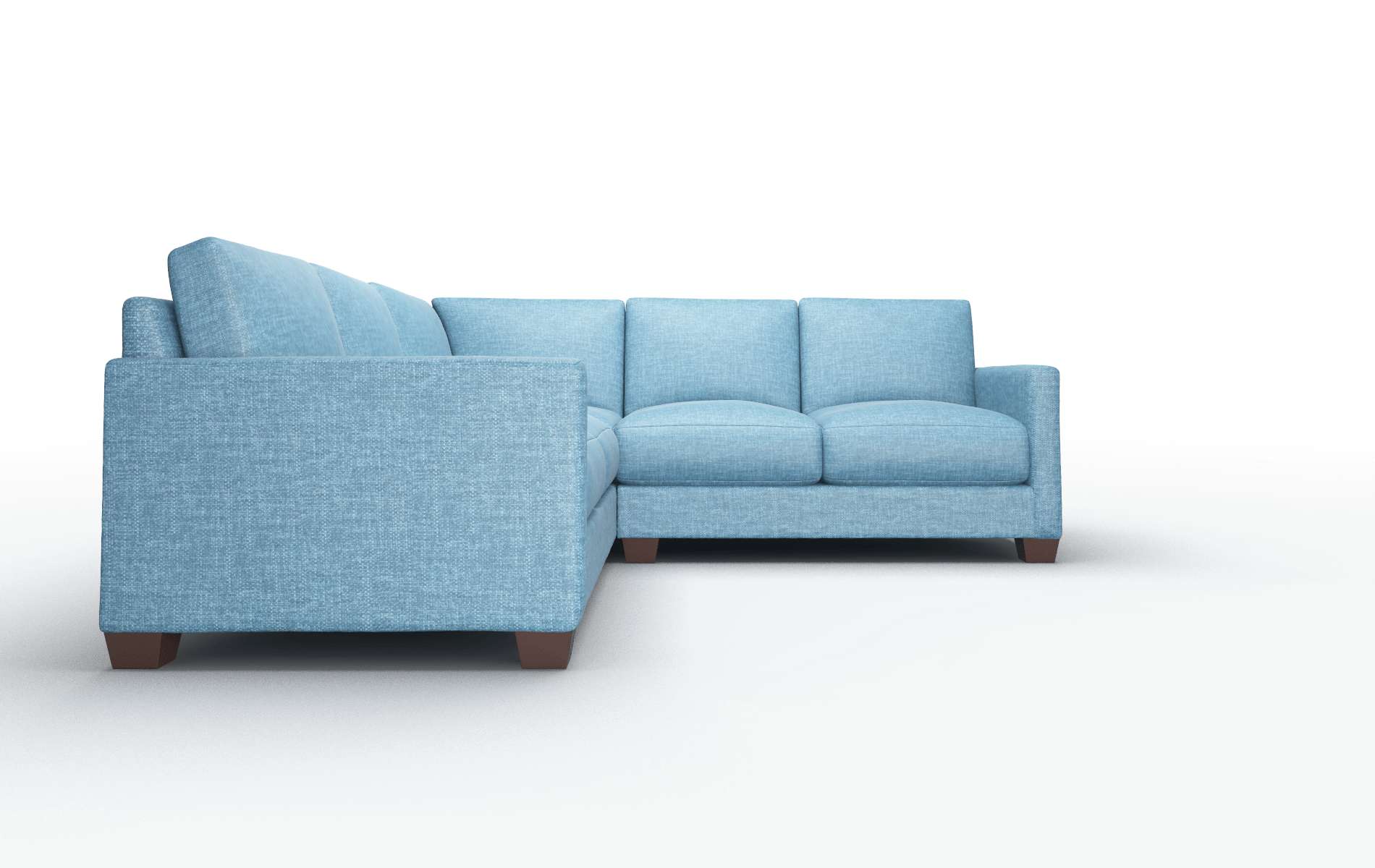 Dresden Keylargo Ocean Sectional espresso legs 2