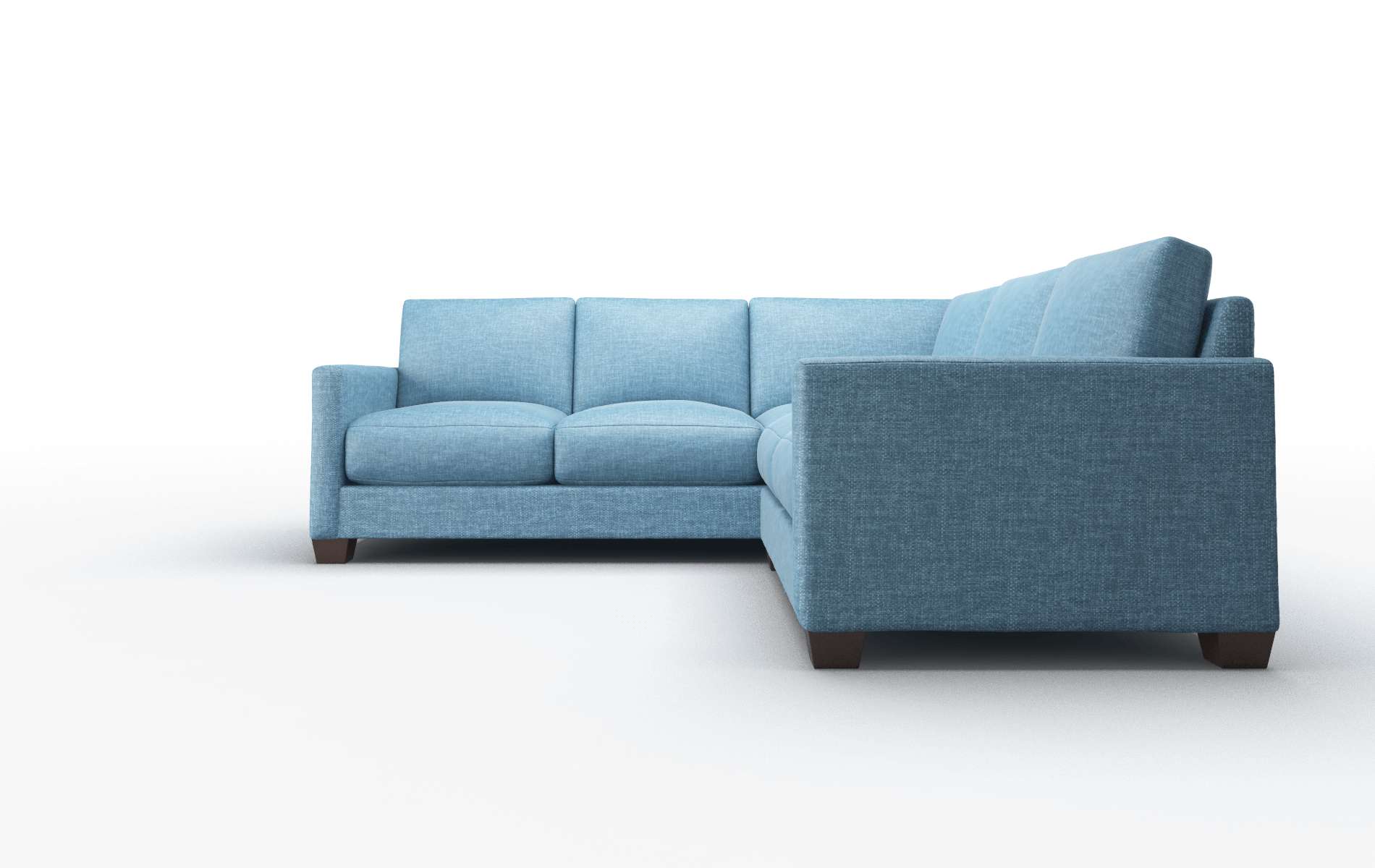 Dresden Keylargo Ocean Sectional espresso legs 5