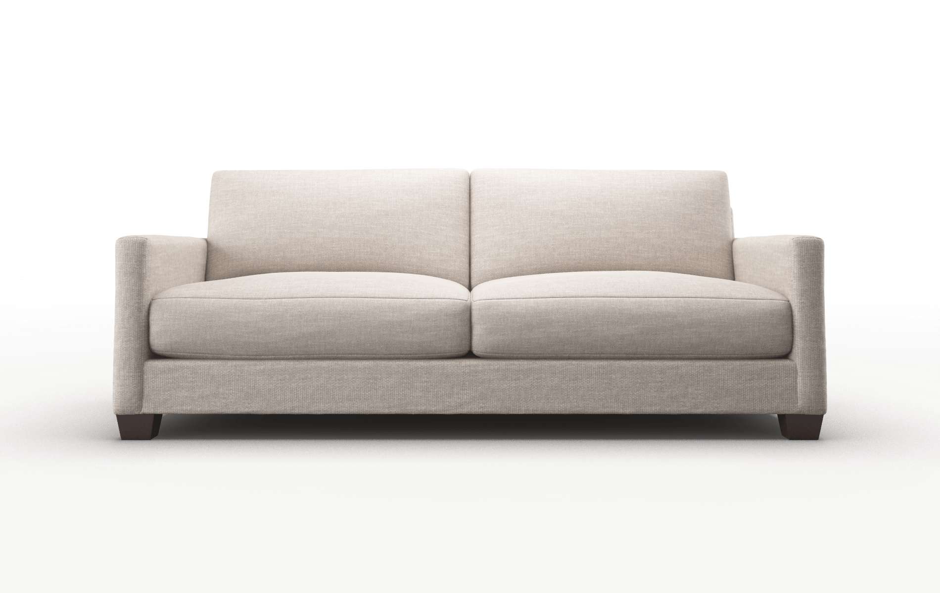 Dresden Keylargo Pumice Sofa espresso legs 1