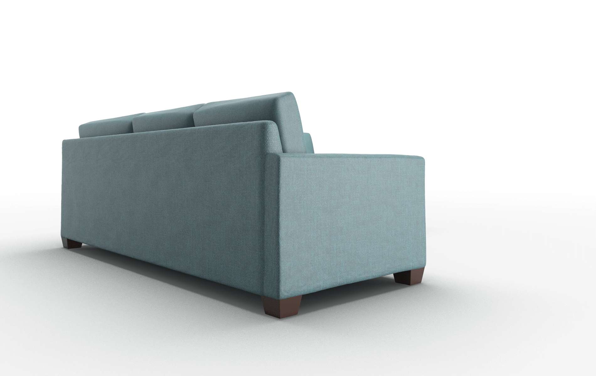 Dresden Keylargo Zenithteal Sectional espresso legs 3