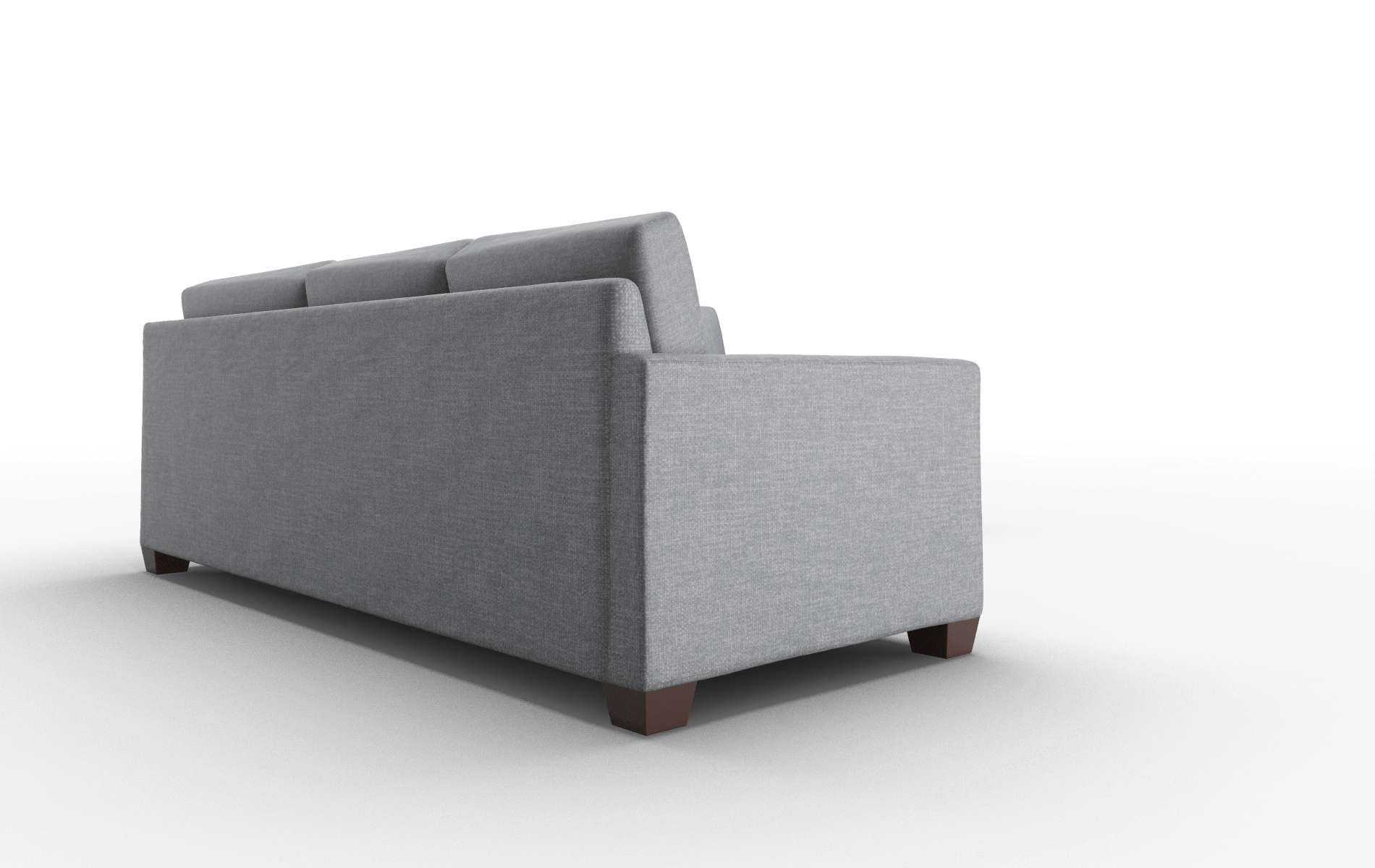 Dresden Lana Onyx Sectional espresso legs 3