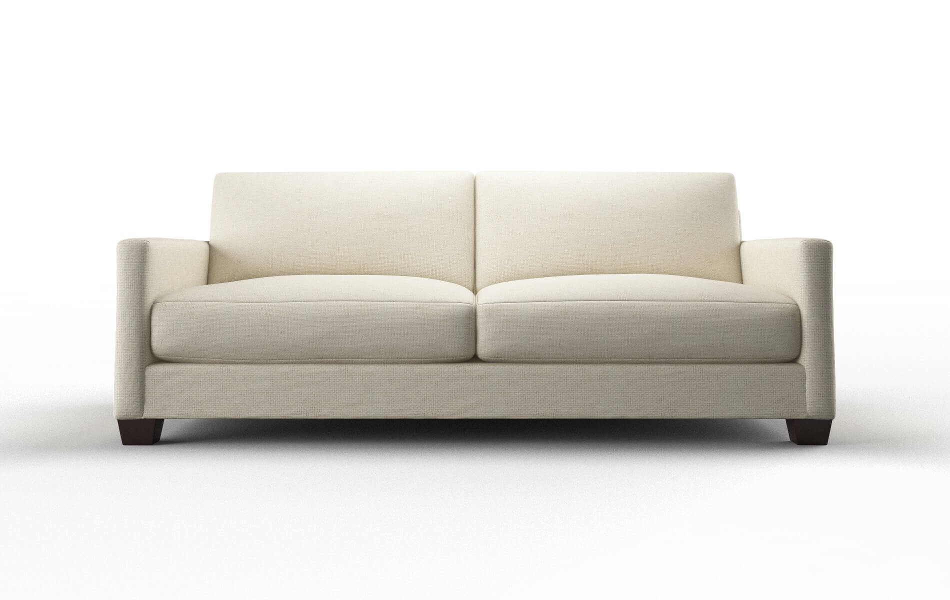 Dresden Lana Sand Sofa espresso legs 1