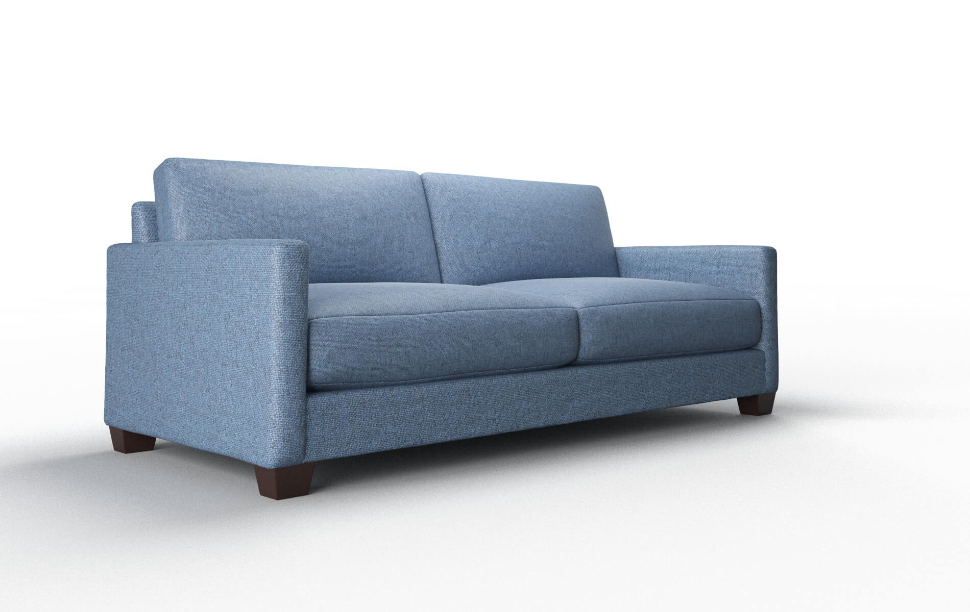 Dresden Leslie Indigo Sofa espresso legs 2