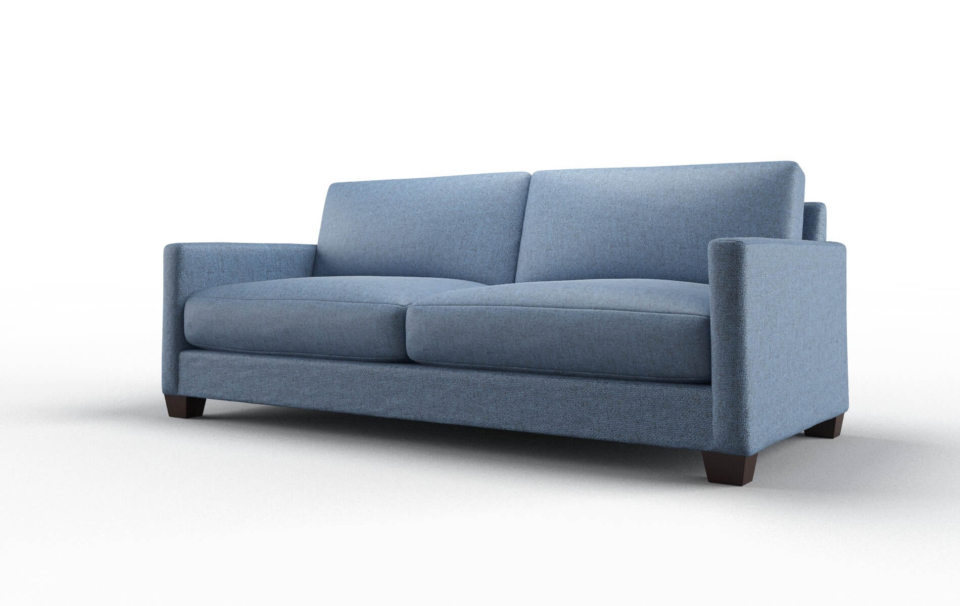 Dresden Leslie Indigo Sofa espresso legs 4