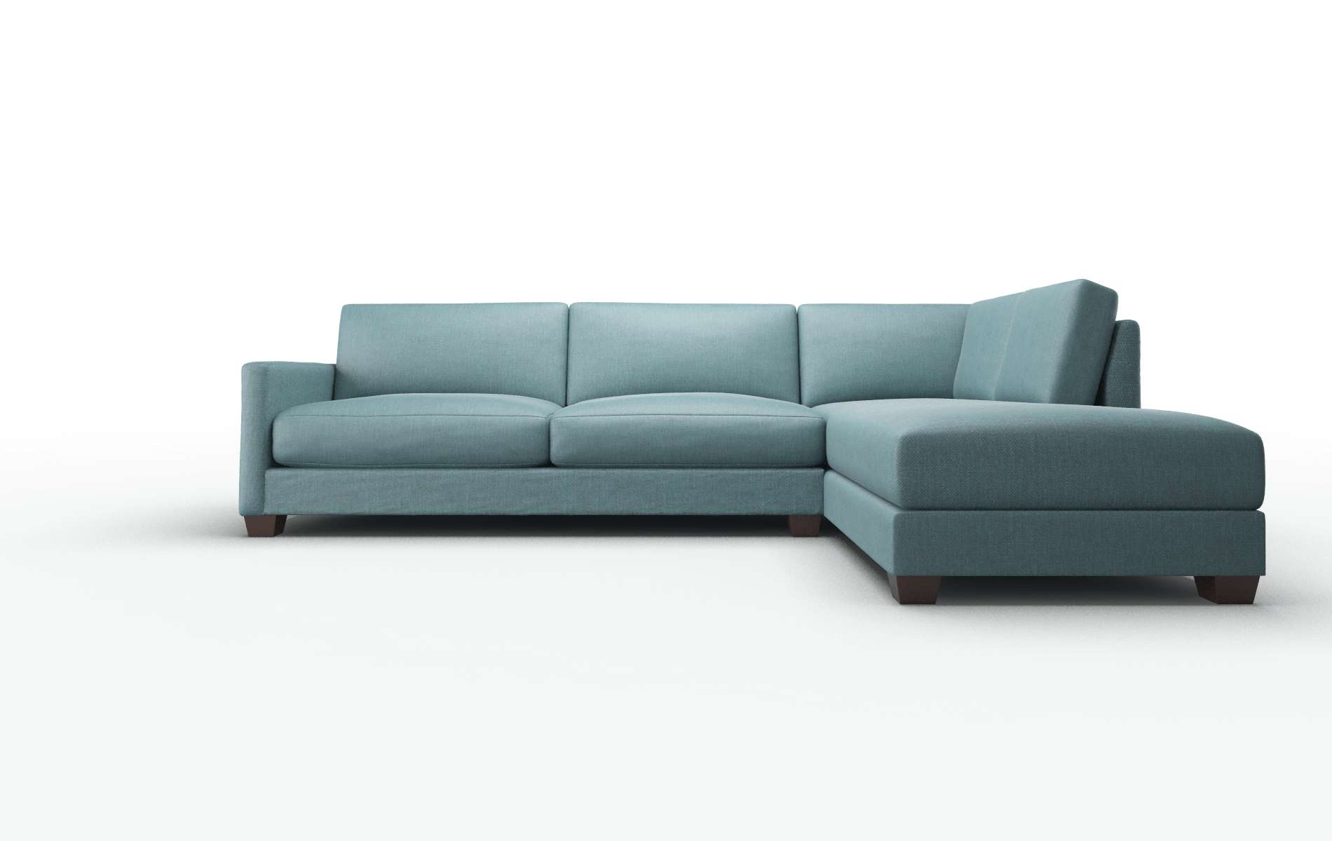 Dresden Leslie peacock Panel Espresso Legs  1