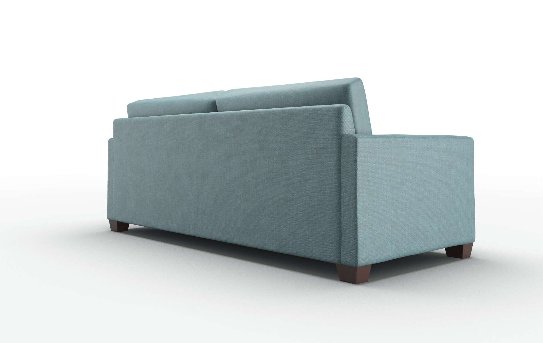 Dresden Leslie Peacock Sofa espresso legs 5