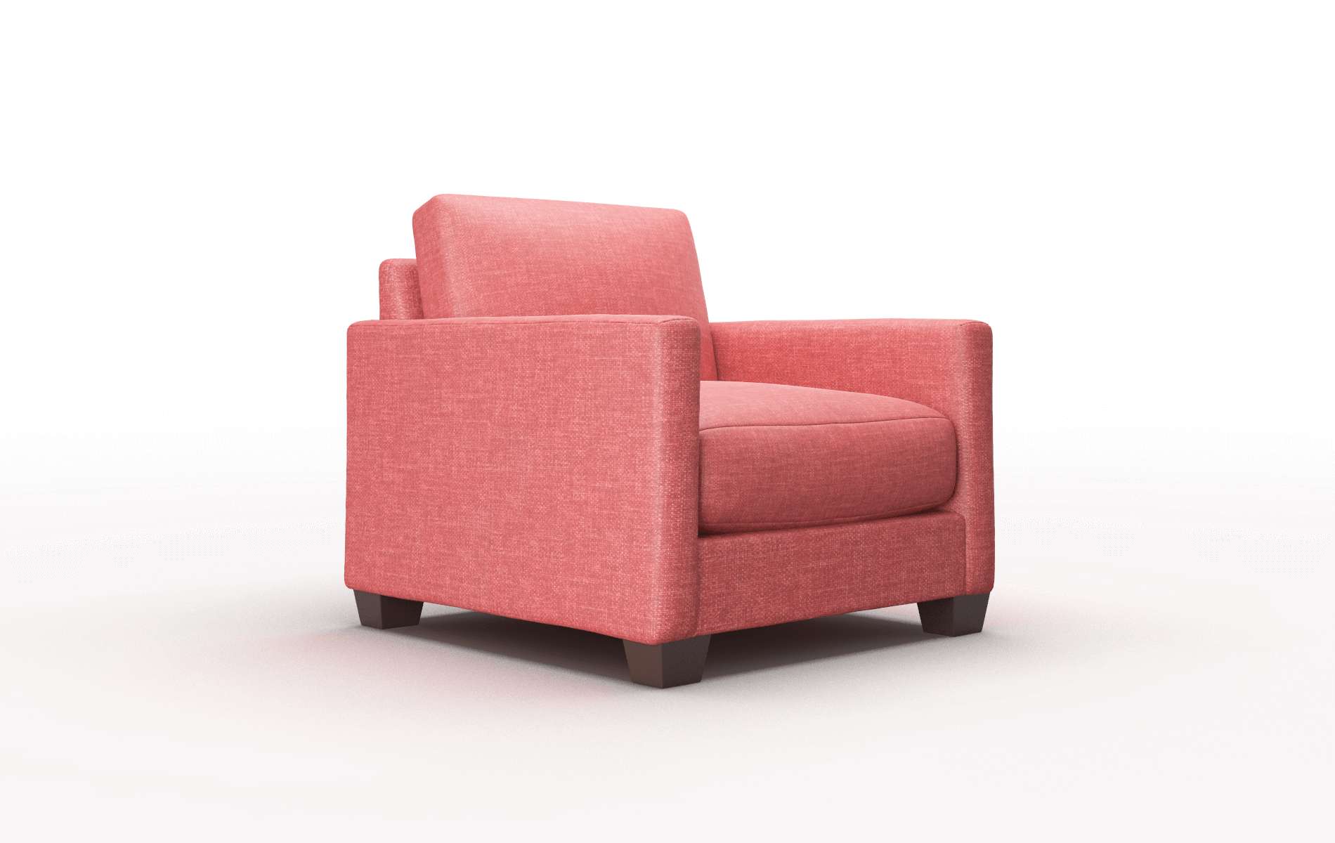 Dresden Leslie Poppy Chair espresso legs 2