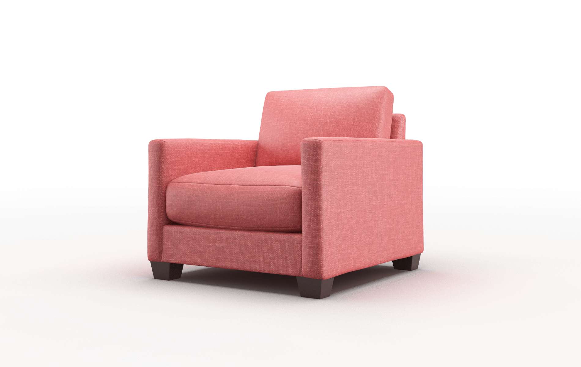 Dresden Leslie Poppy Chair espresso legs 4