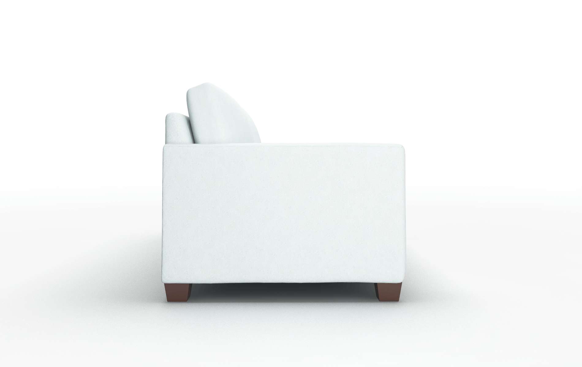 Dresden Leslie Robins_egg Sofa espresso legs 3