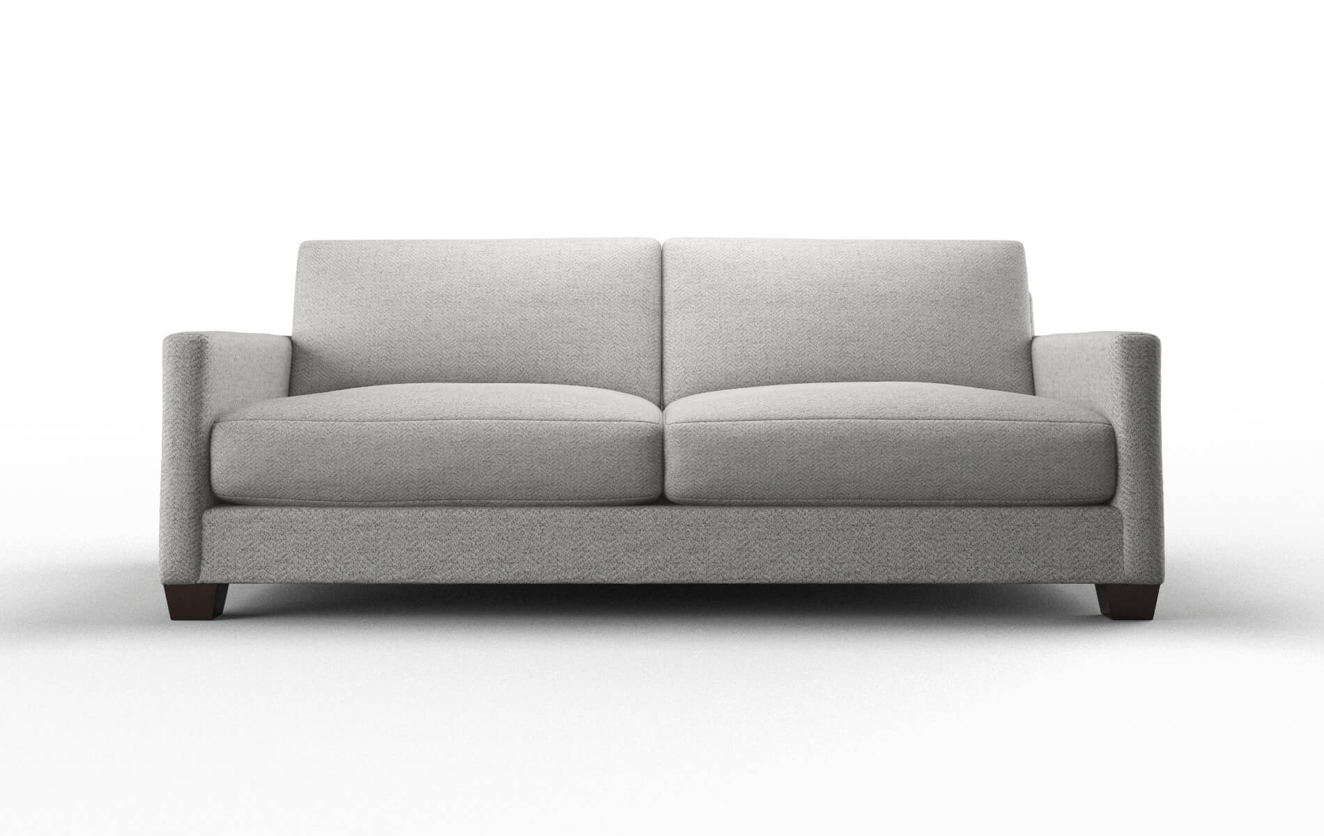 Dresden Malibu Dove Sofa espresso legs 1