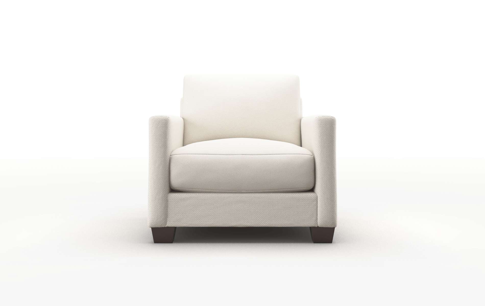 Dresden Malibu linen Chair Espresso Legs  1