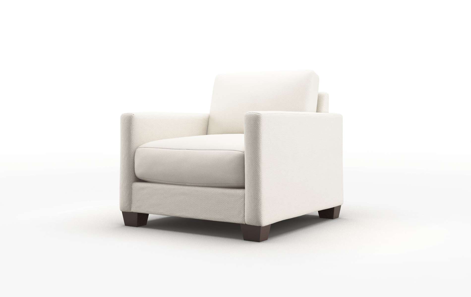 Dresden Malibu Linen Chair espresso legs 4