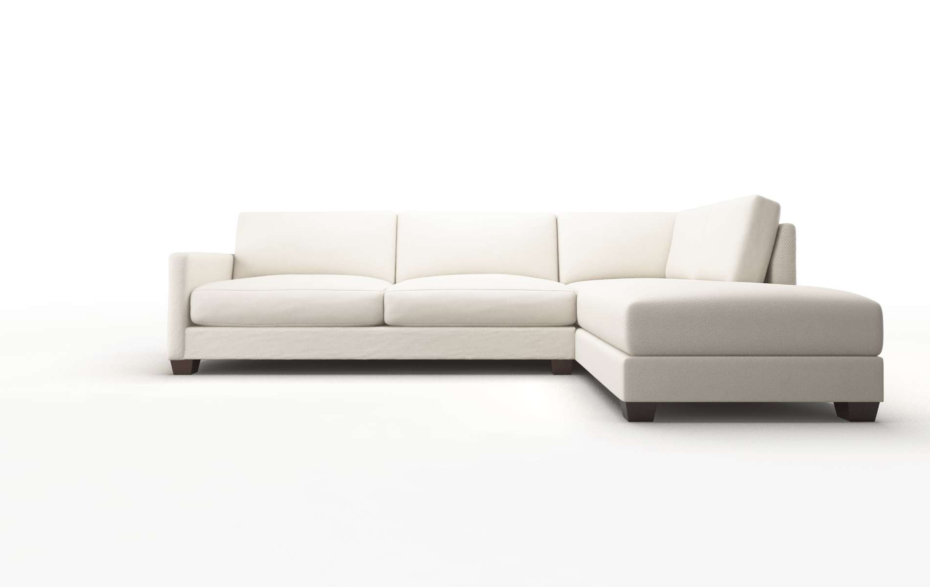 Dresden Malibu linen Panel Espresso Legs  1