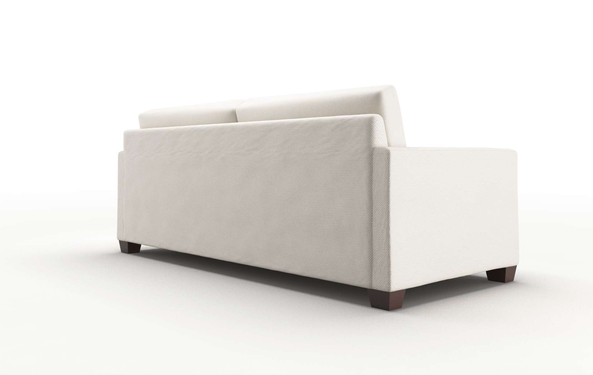 Dresden Malibu Linen Sofa espresso legs 5