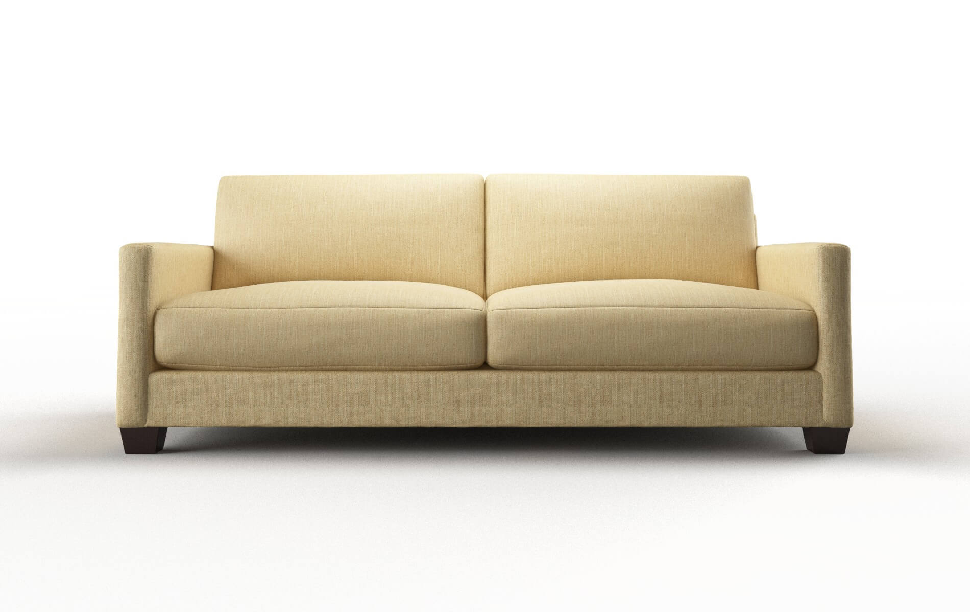 Dresden Malibu maize Sofa Espresso Legs  1