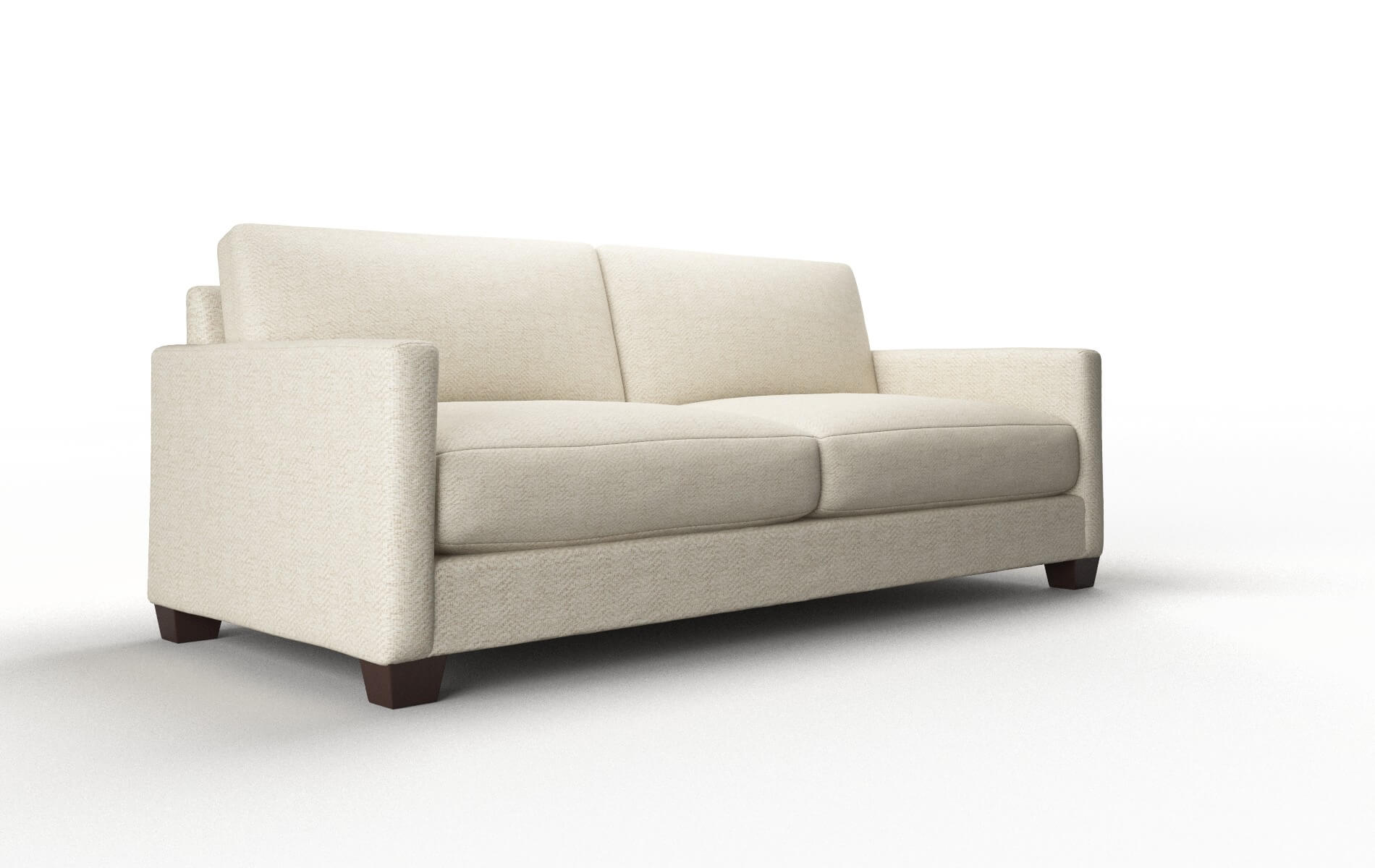 Dresden Malibu Sand Sofa espresso legs 2