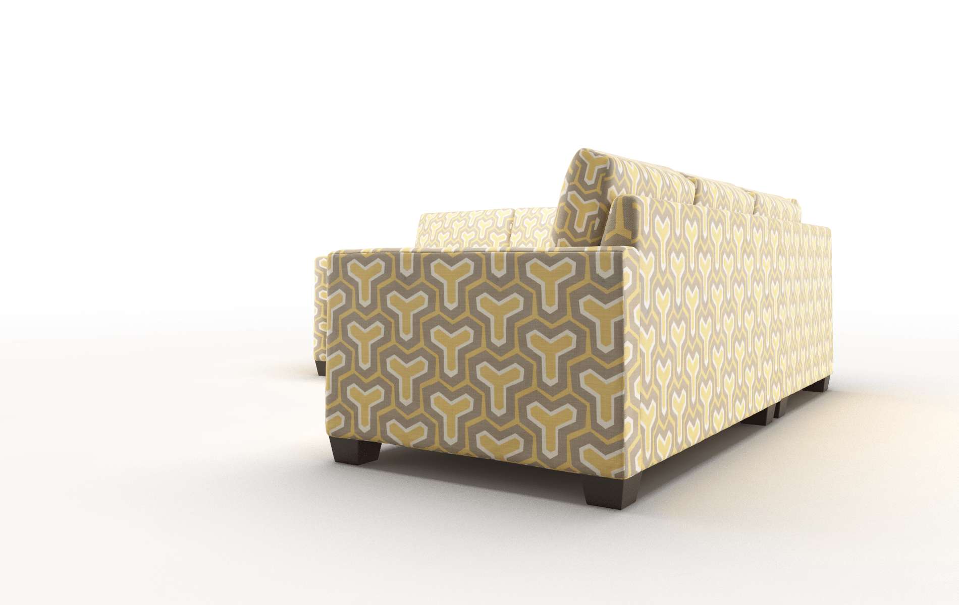 Dresden Merci Dijon Sectional espresso legs 4