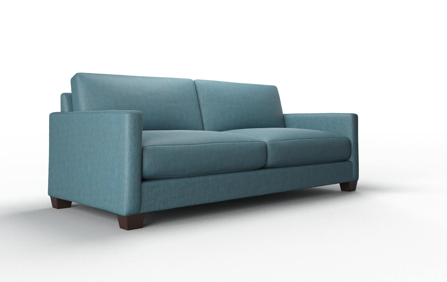 Dresden Merit Peacock Sofa espresso legs 2