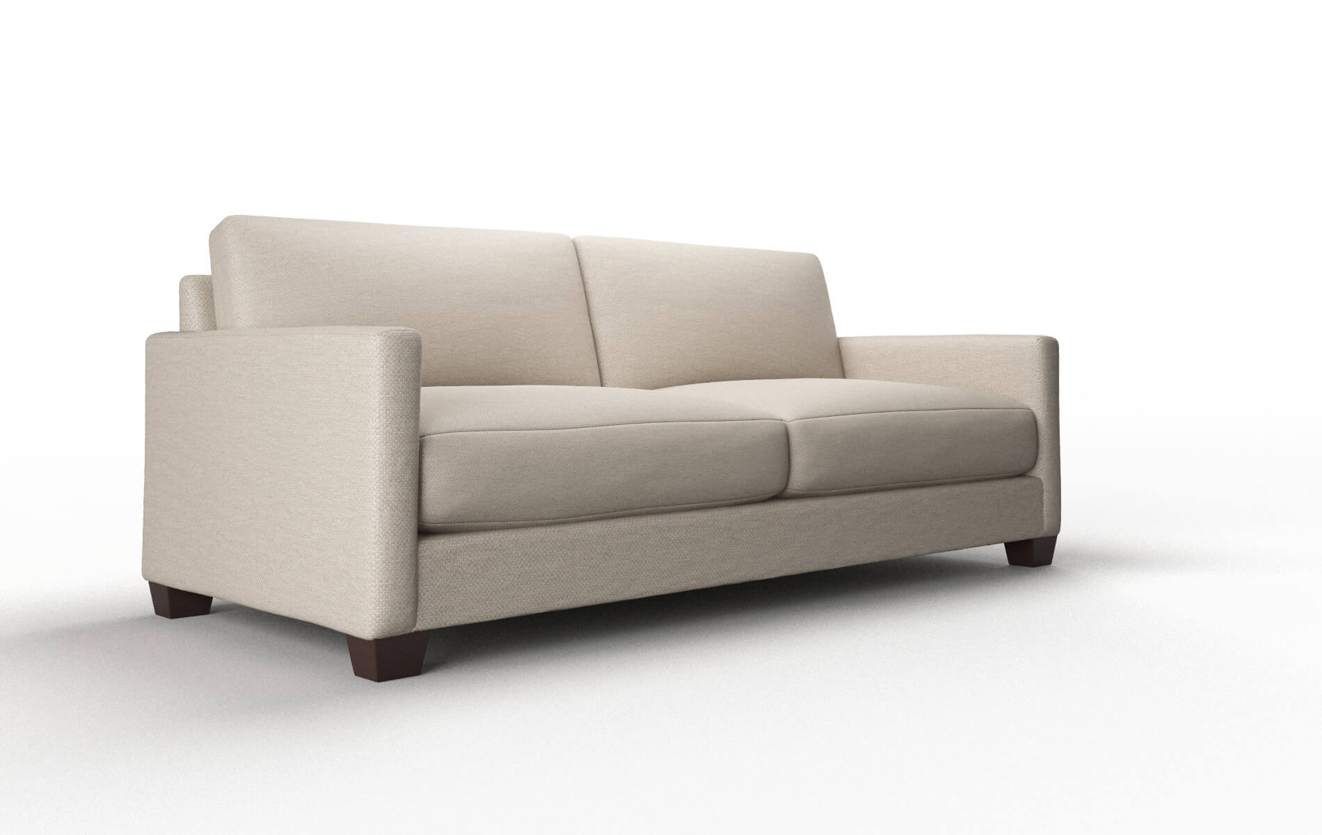 Dresden Naples Almond Sofa espresso legs 2