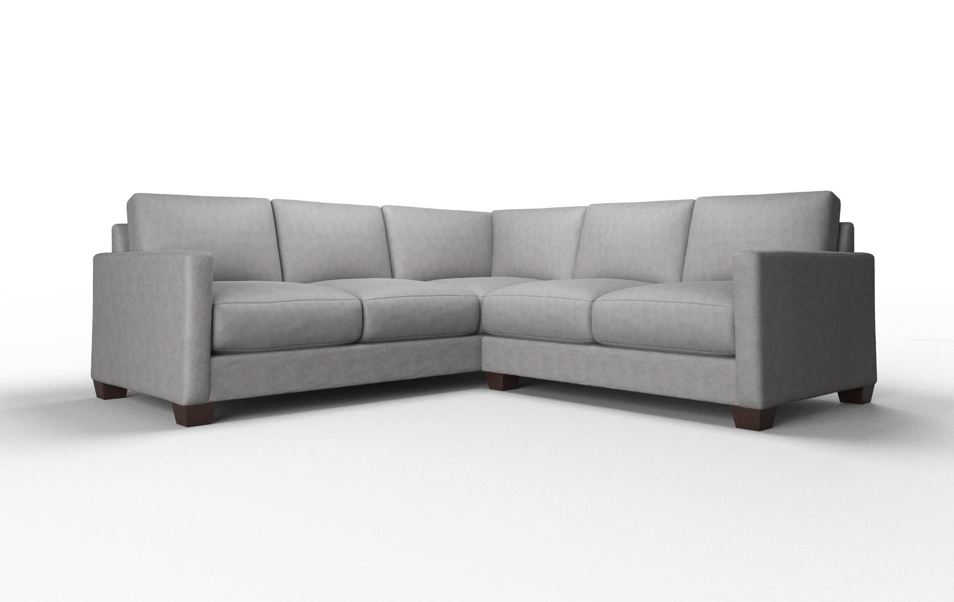 Dresden Noble Smoke Sectional espresso legs 1