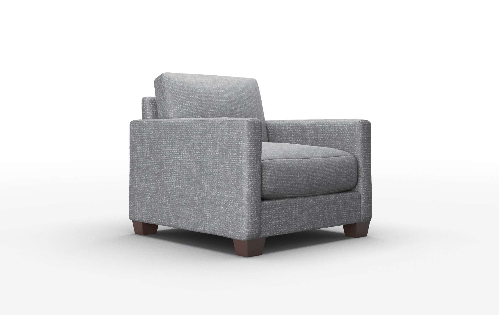 Dresden Notion Graphite Chair espresso legs 2
