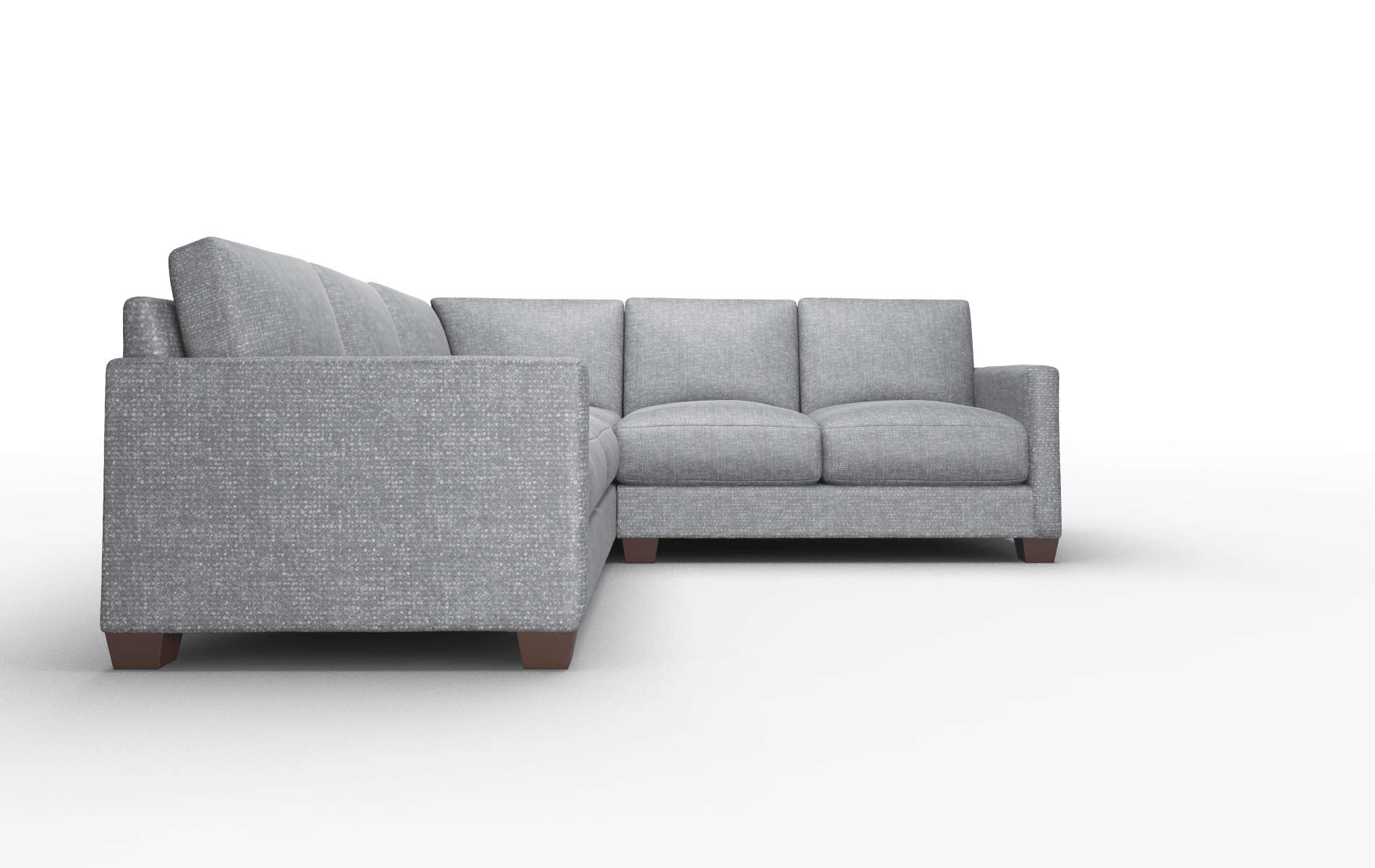 Dresden Notion Graphite Sectional espresso legs 2