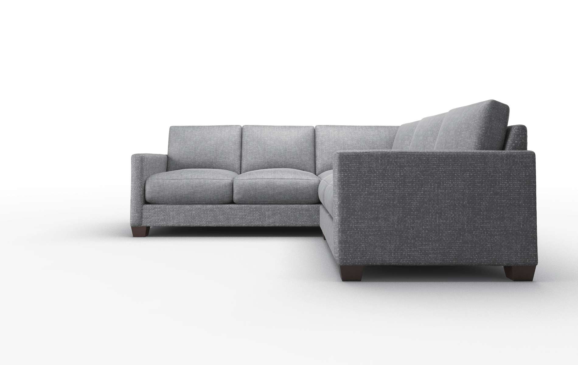 Dresden Notion Graphite Sectional espresso legs 5