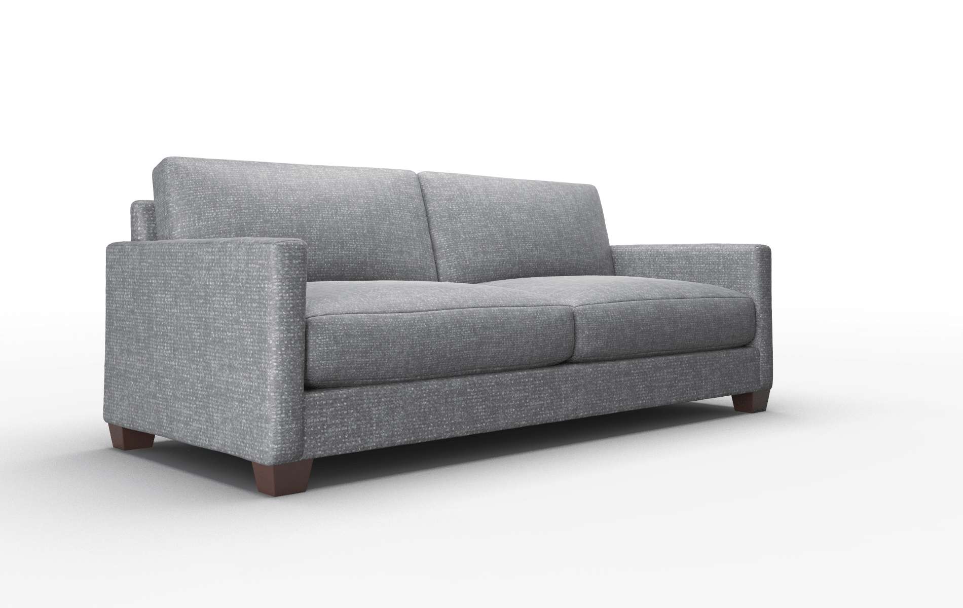Dresden Notion Graphite Sofa espresso legs 2