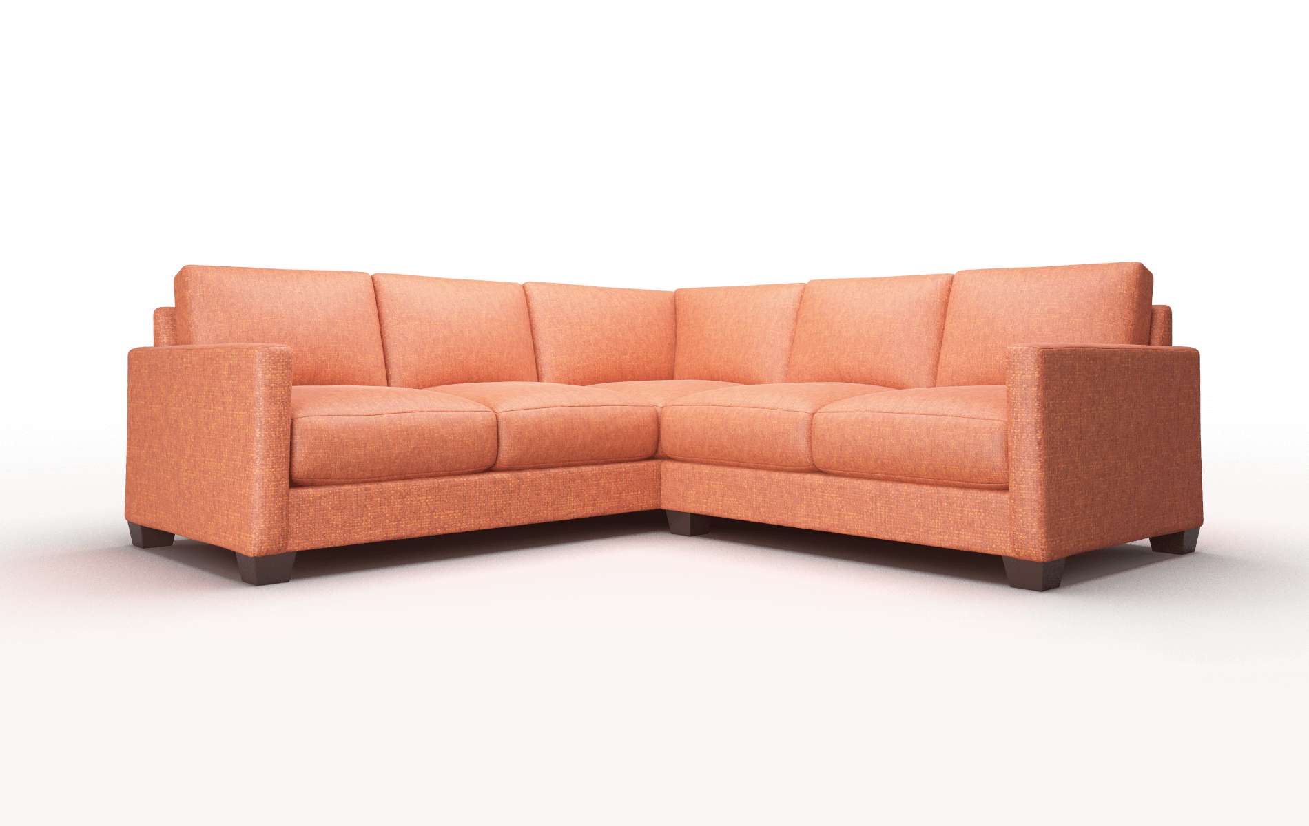 Dresden Notion Tang Sectional espresso legs