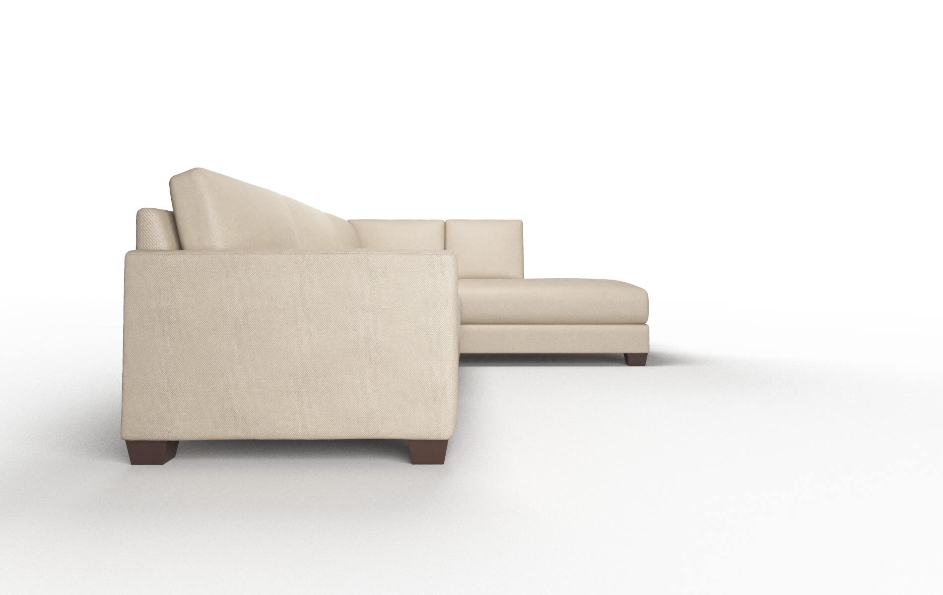 Dresden Oakley Taupe Panel espresso legs 3