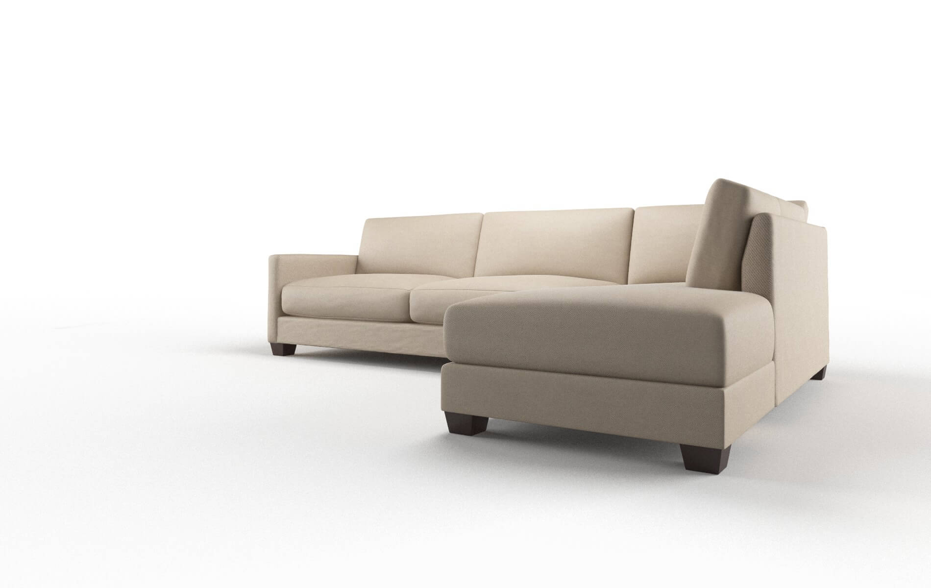 Dresden Oakley Taupe Panel espresso legs 4