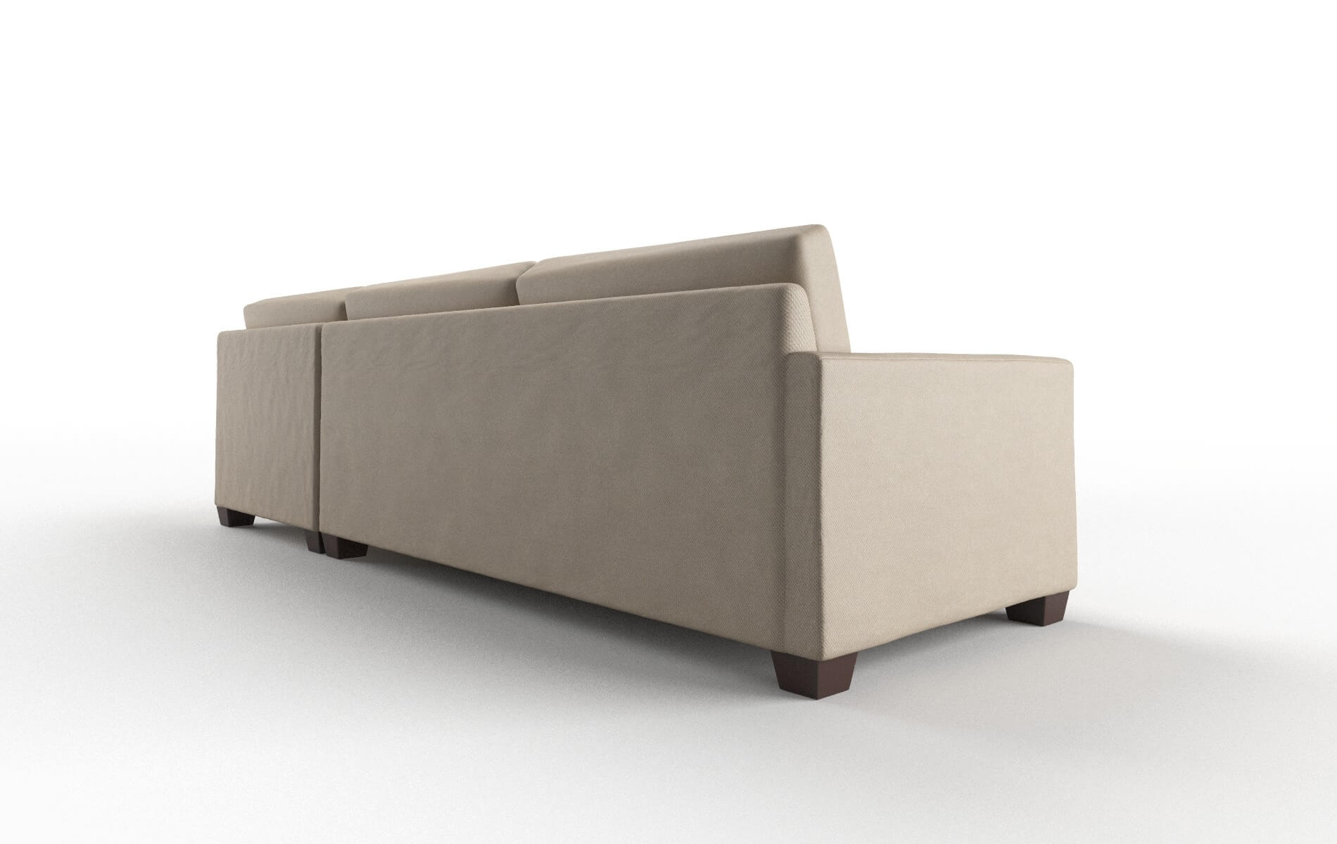 Dresden Oakley Taupe Panel espresso legs 5