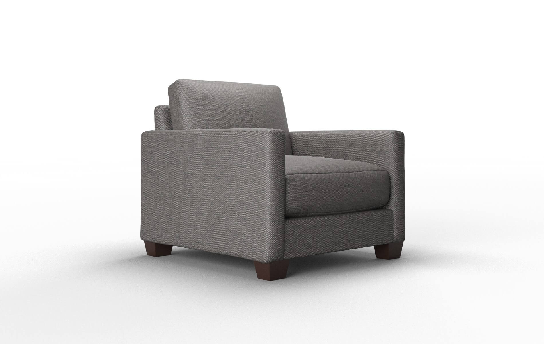 Dresden Oscar Charcoal Chair espresso legs 2