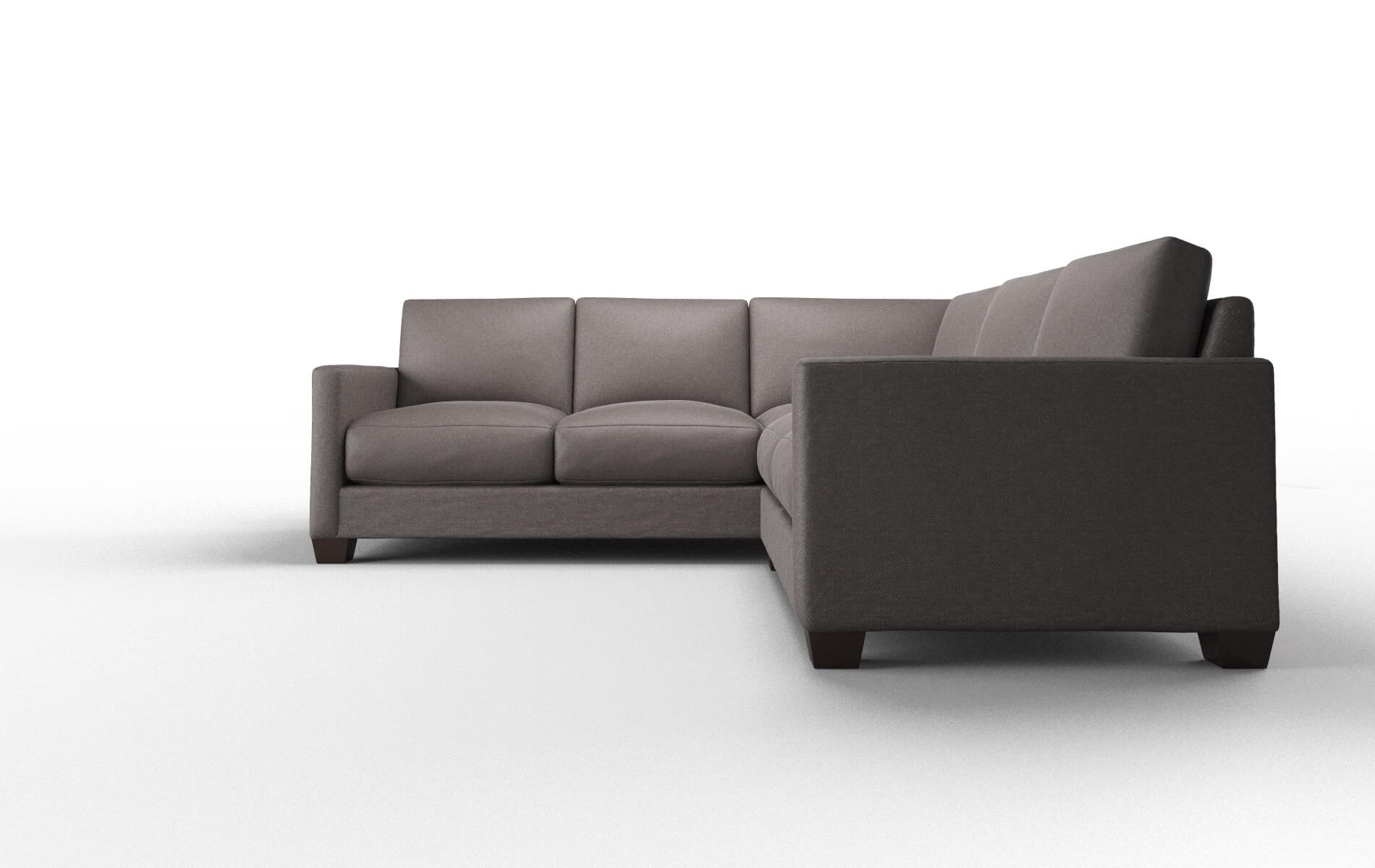 Dresden Oscar Chocolate Sectional espresso legs 5