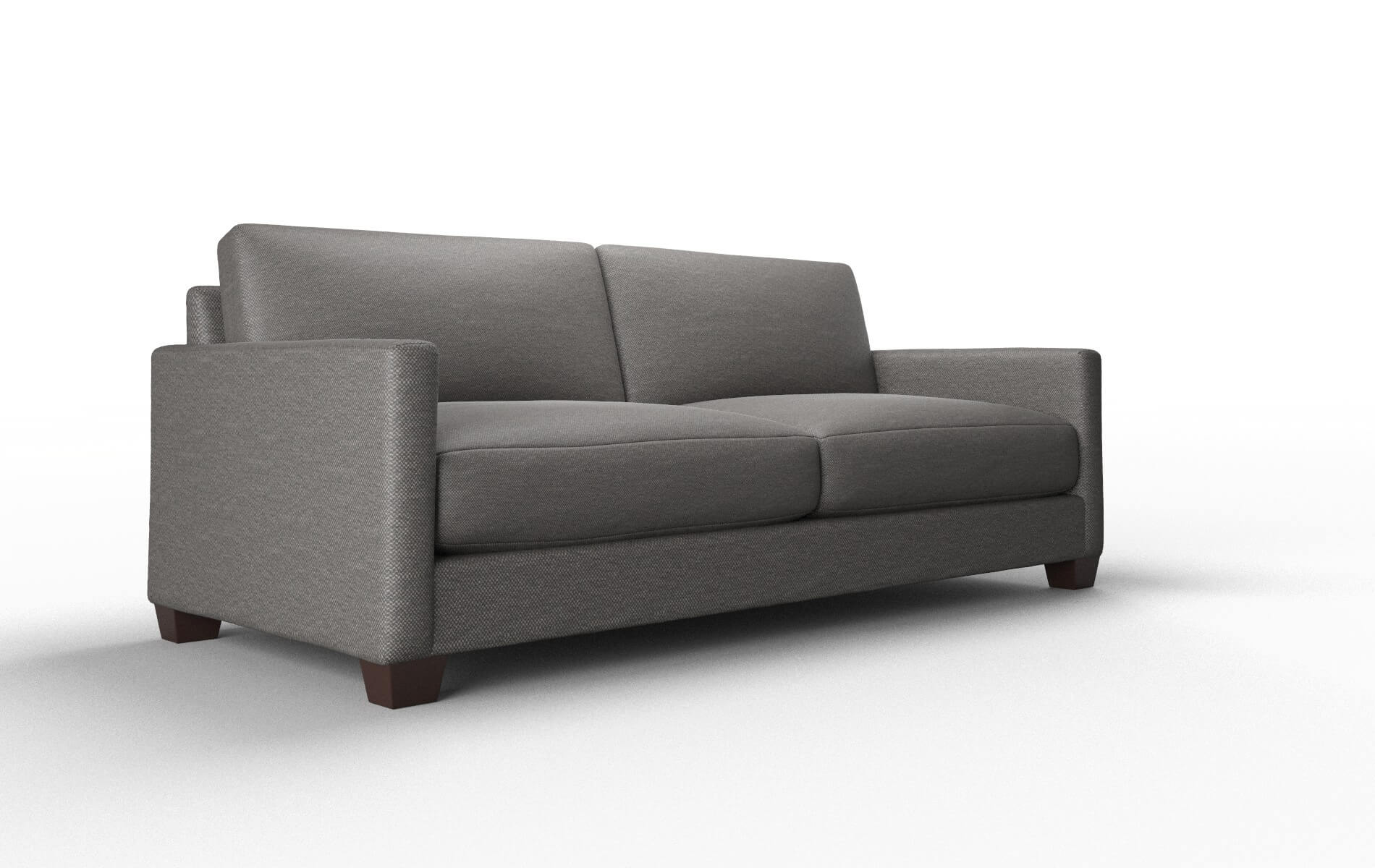 Dresden Oscar Grey Sofa espresso legs 2