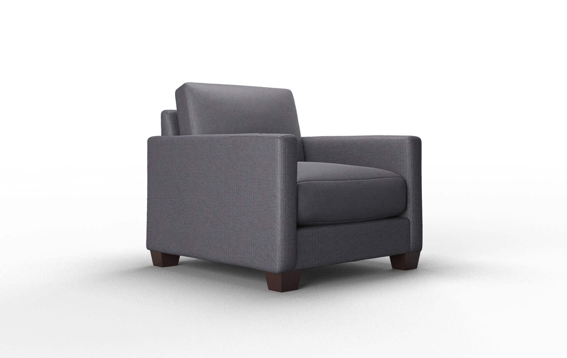 Dresden Parker Charcoal Chair espresso legs 2