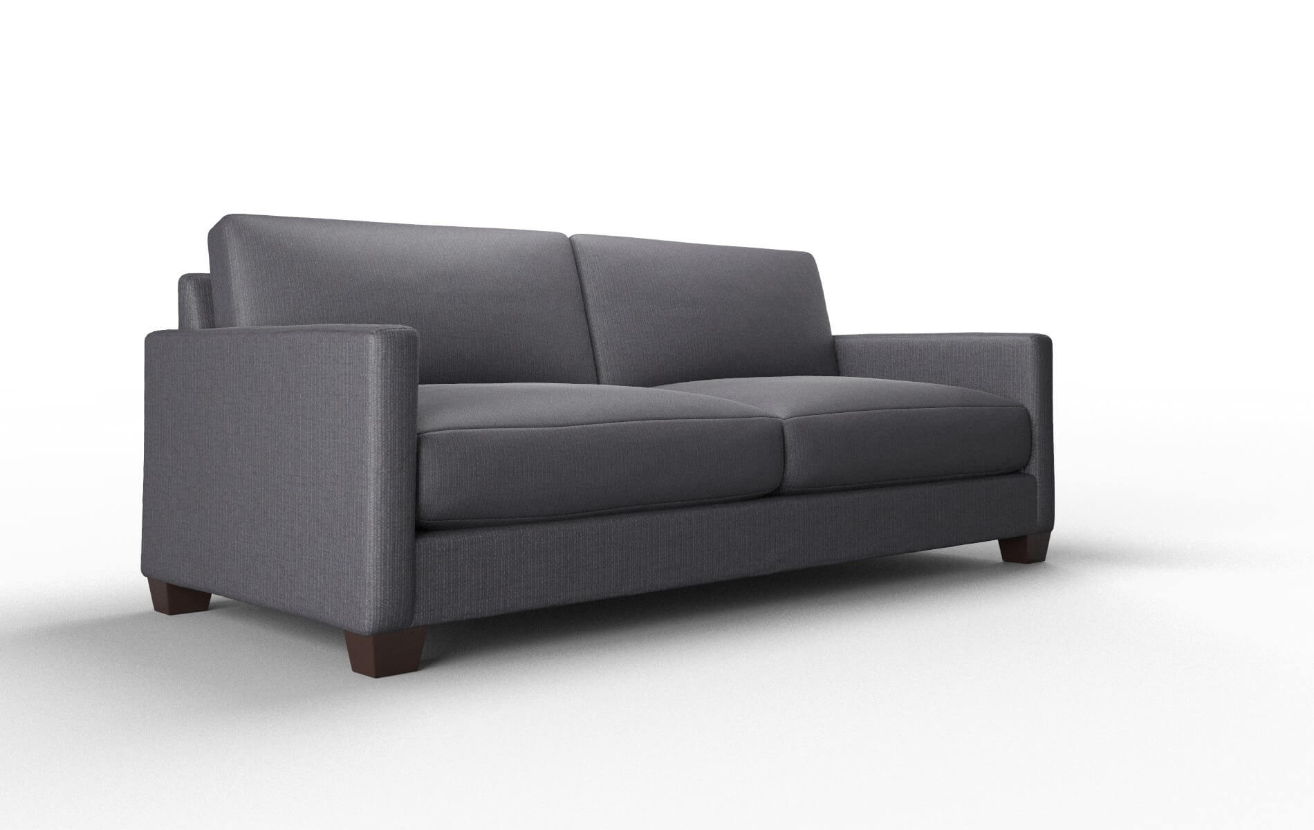 Dresden Parker Charcoal Sofa espresso legs 2