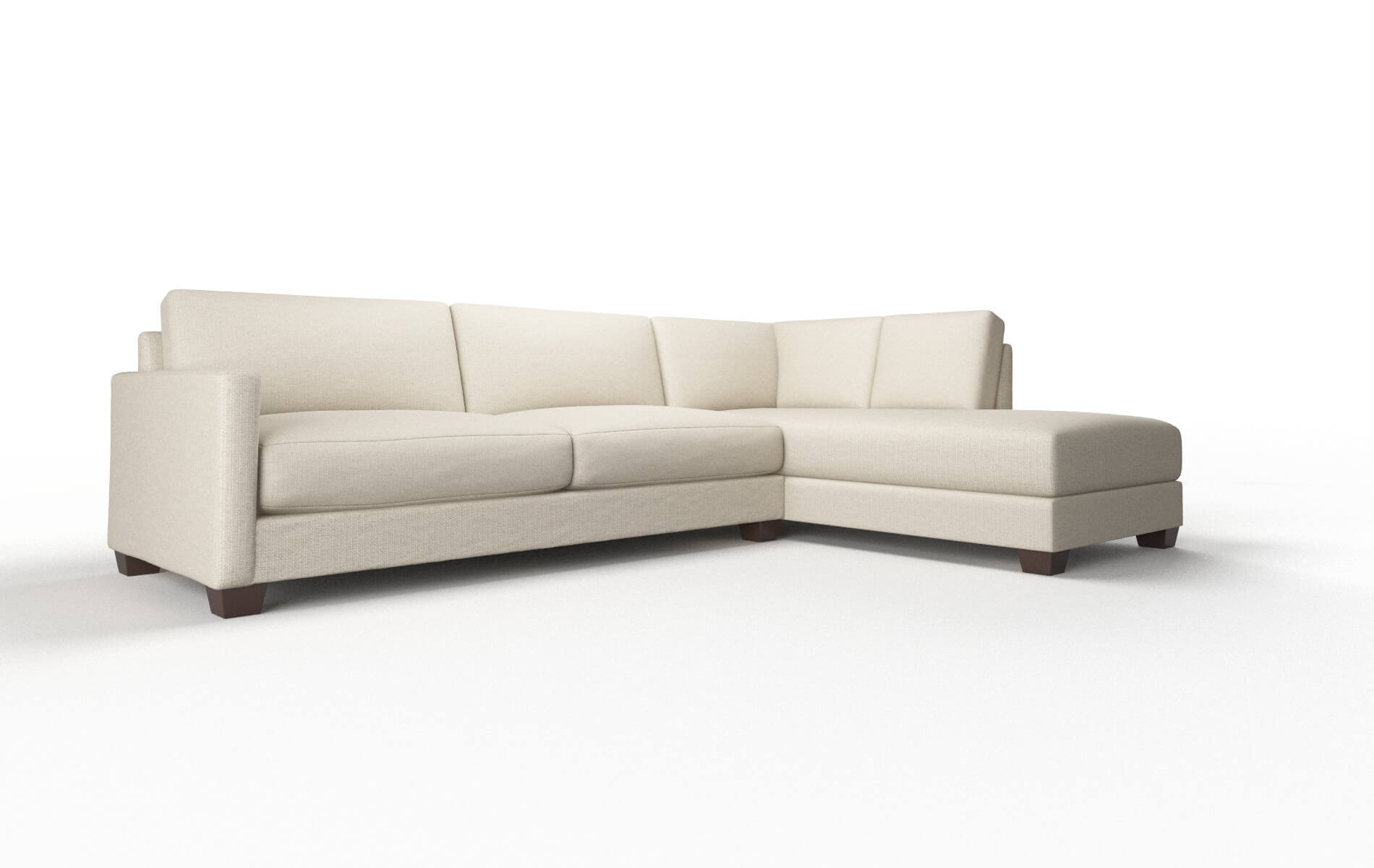 Dresden Parker Linen Panel espresso legs 2