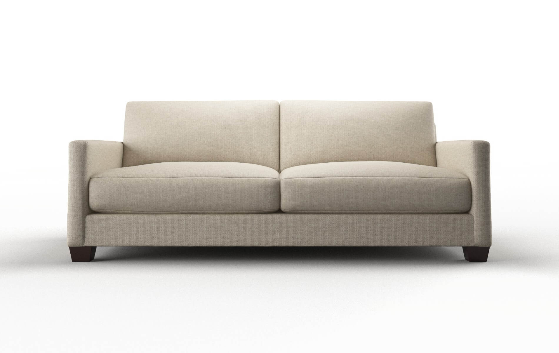 Dresden Parker Linen Sofa espresso legs 1