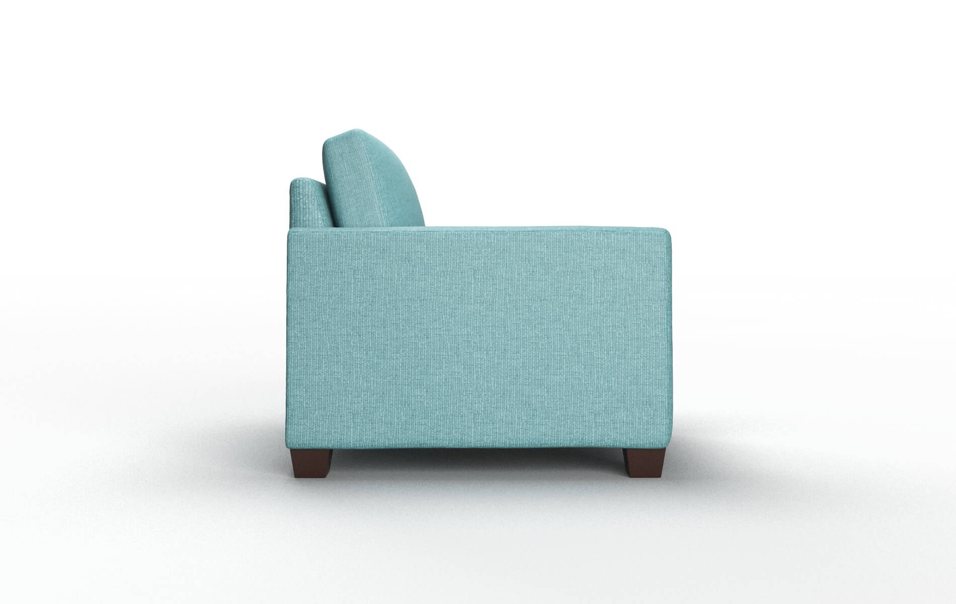 Dresden Parker Turquoise Chair espresso legs 3