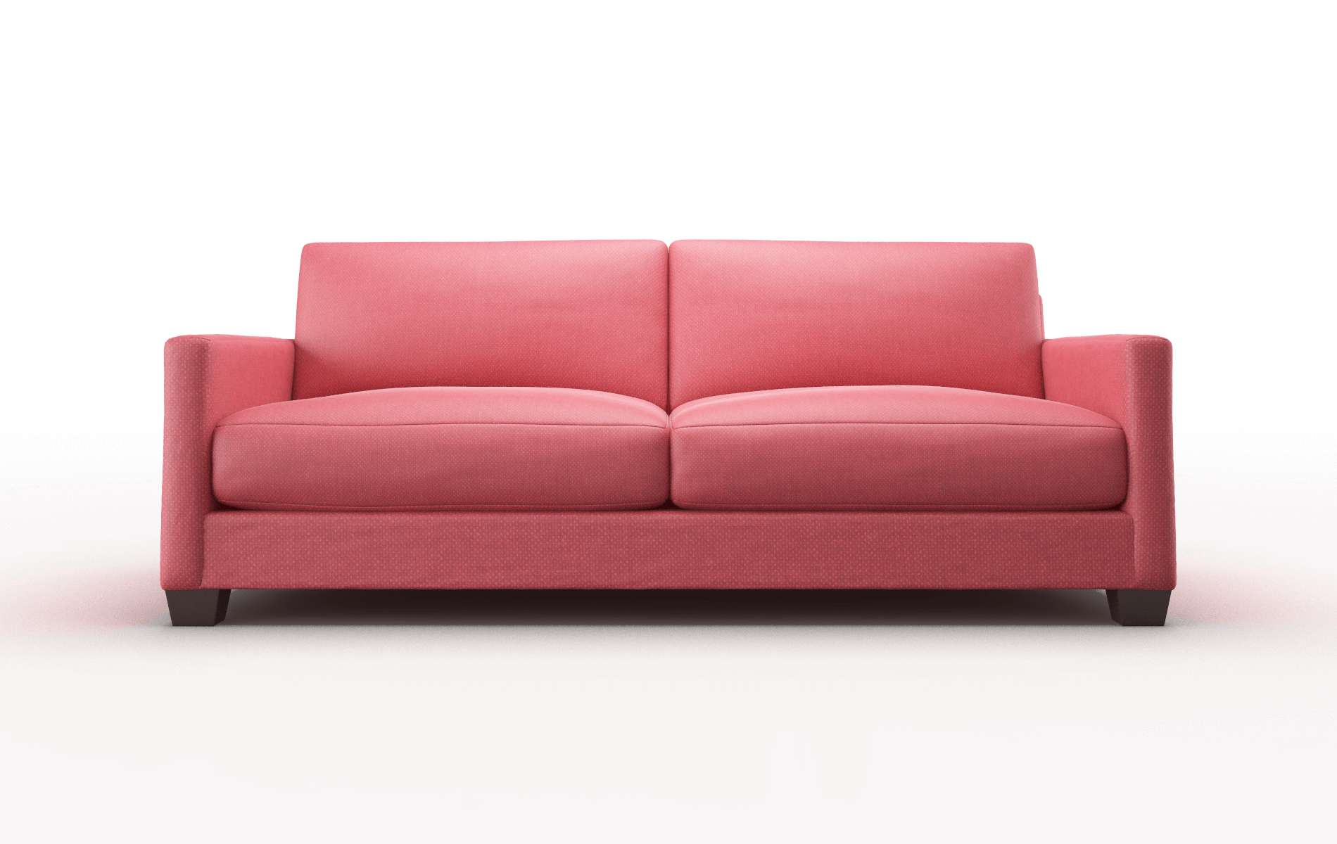 Dresden Pauline Ruby Sofa espresso legs 1