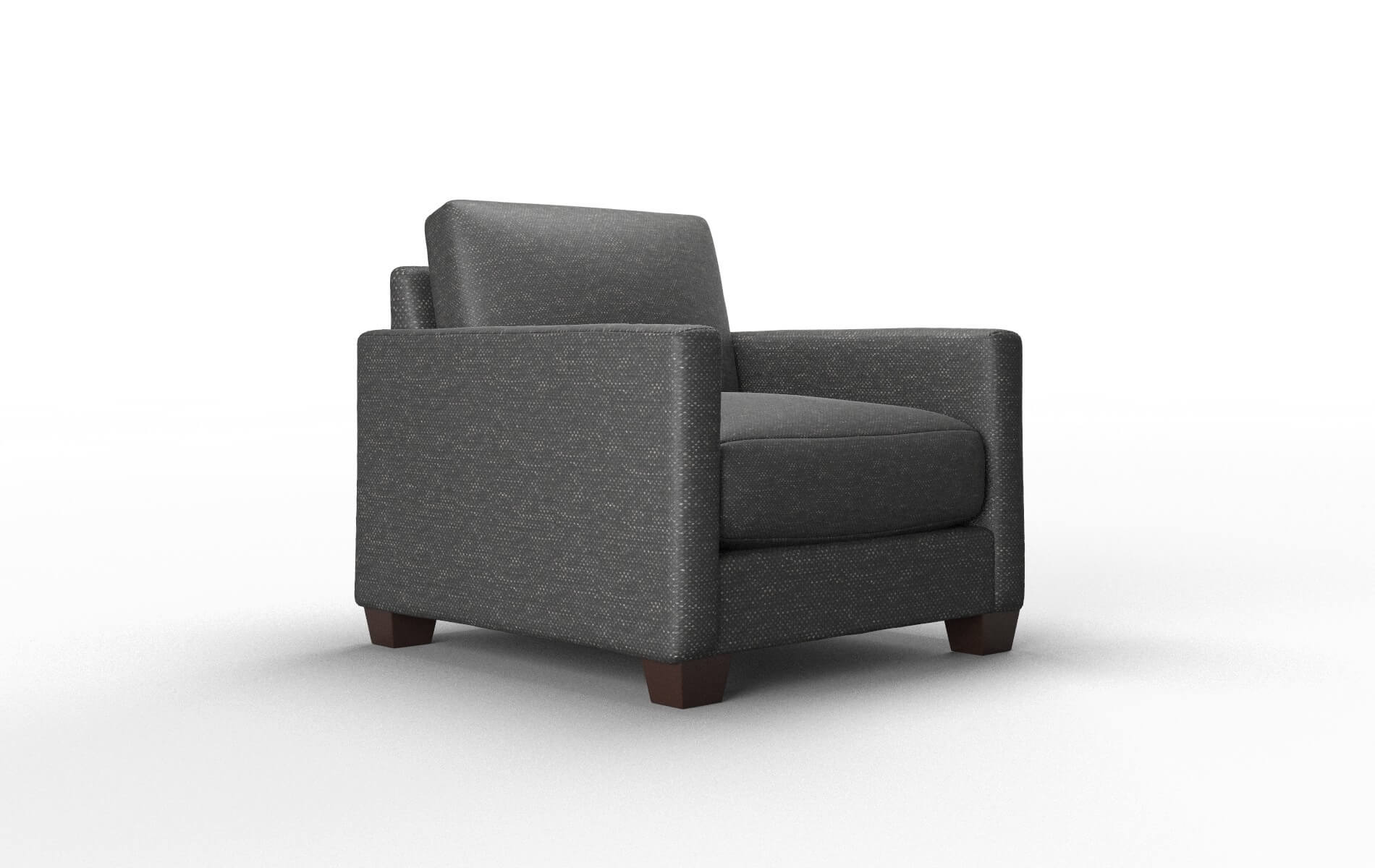 Dresden Phoenix Charcoal Chair espresso legs 2