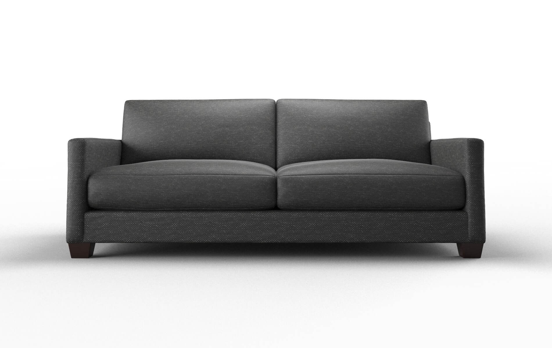 Dresden Phoenix Charcoal Sofa espresso legs 1